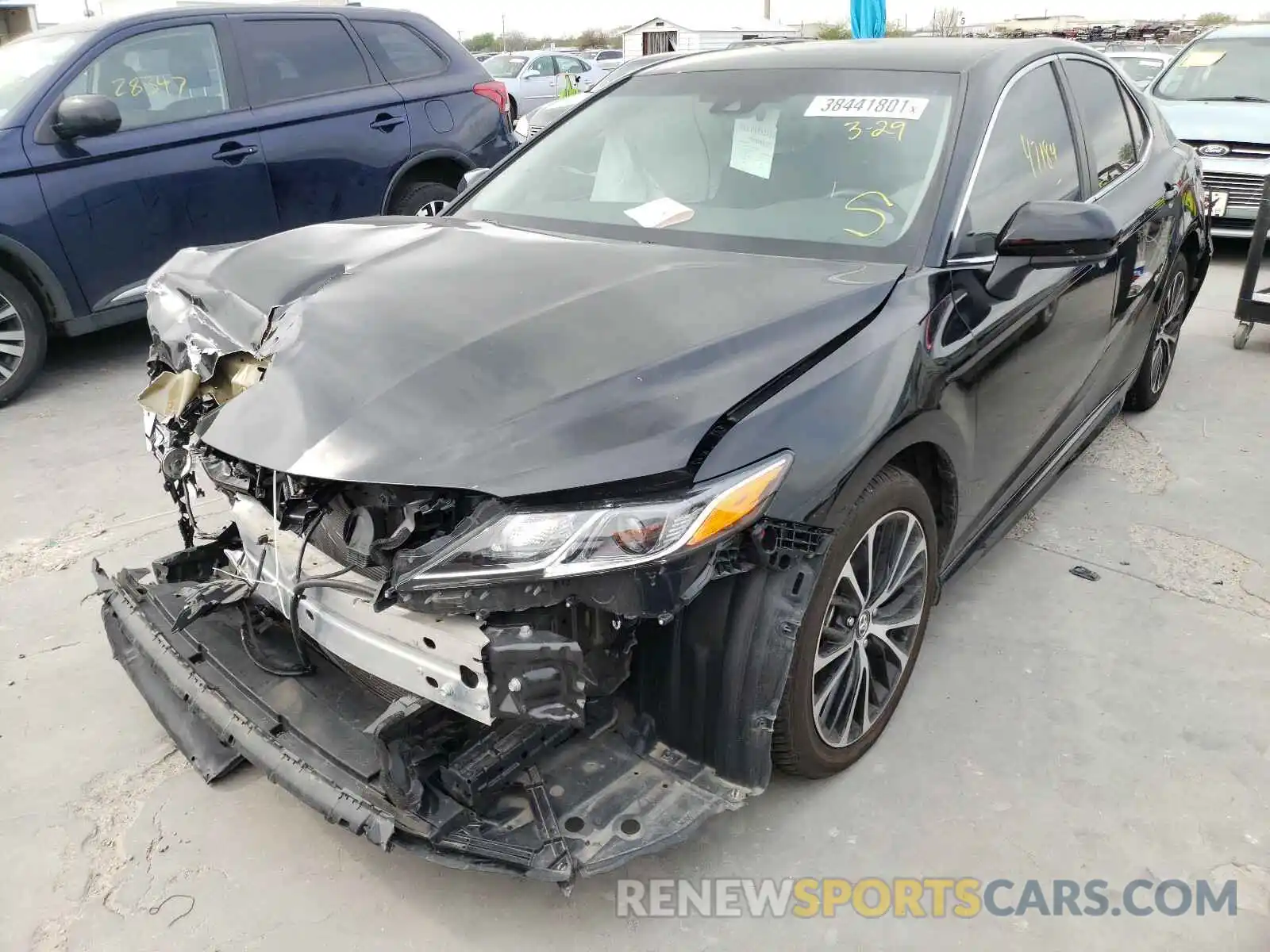 2 Photograph of a damaged car 4T1G11AK1LU910637 TOYOTA CAMRY 2020