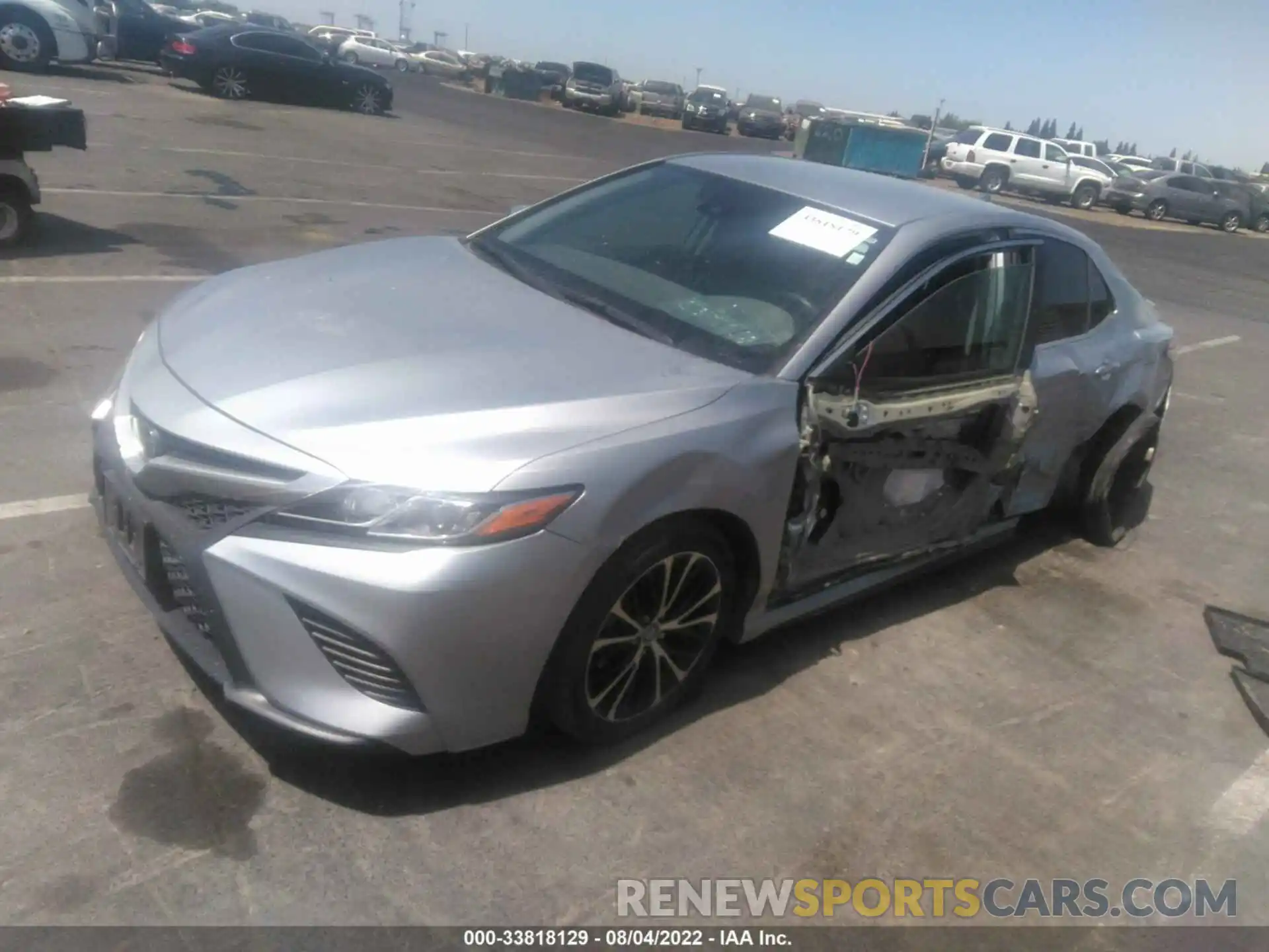 2 Photograph of a damaged car 4T1G11AK1LU911898 TOYOTA CAMRY 2020