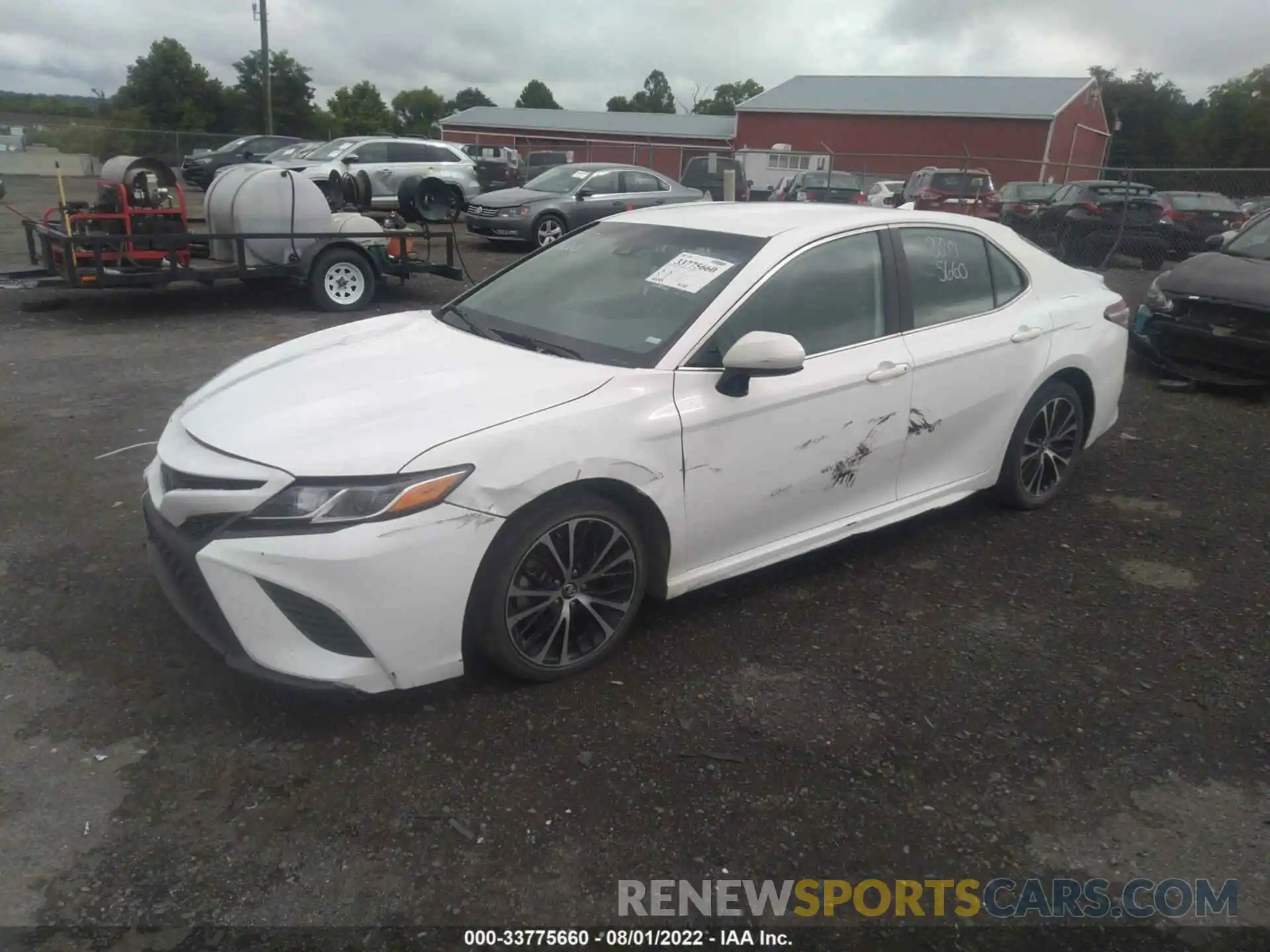 2 Photograph of a damaged car 4T1G11AK1LU928765 TOYOTA CAMRY 2020