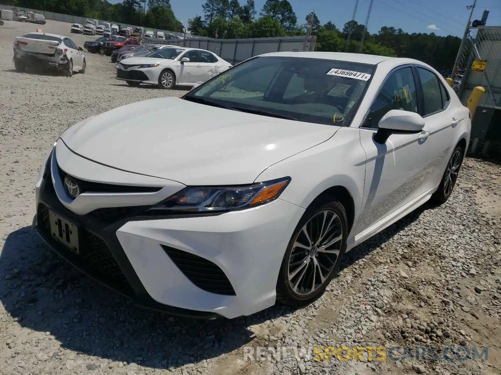 2 Photograph of a damaged car 4T1G11AK1LU942536 TOYOTA CAMRY 2020