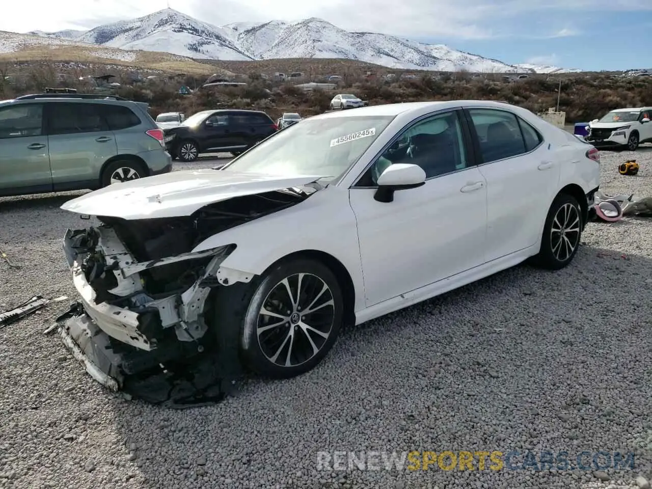 1 Photograph of a damaged car 4T1G11AK1LU942679 TOYOTA CAMRY 2020
