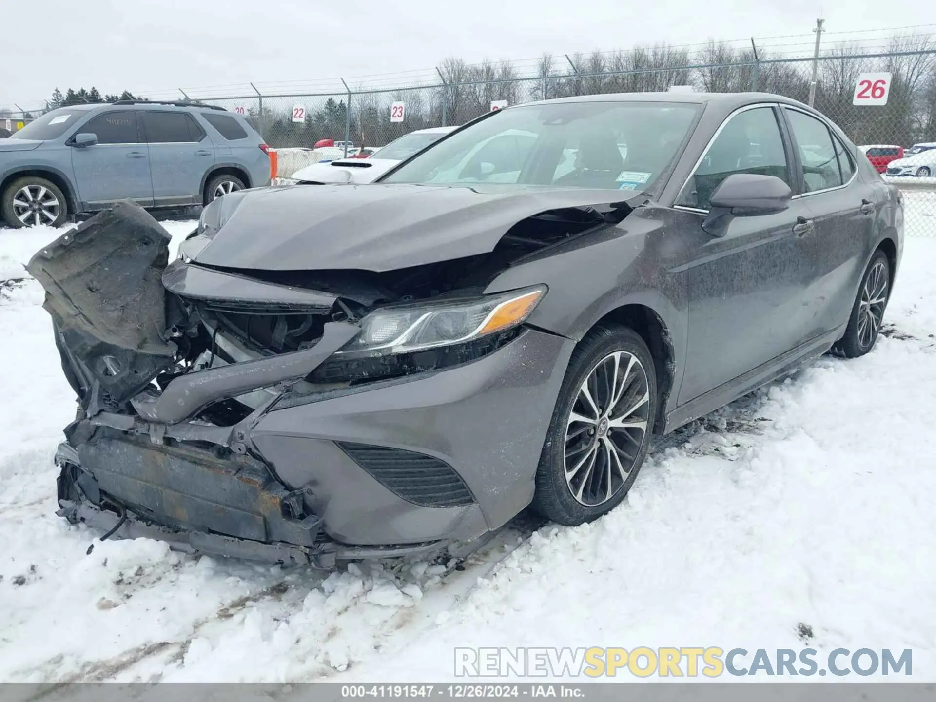 2 Photograph of a damaged car 4T1G11AK1LU954198 TOYOTA CAMRY 2020
