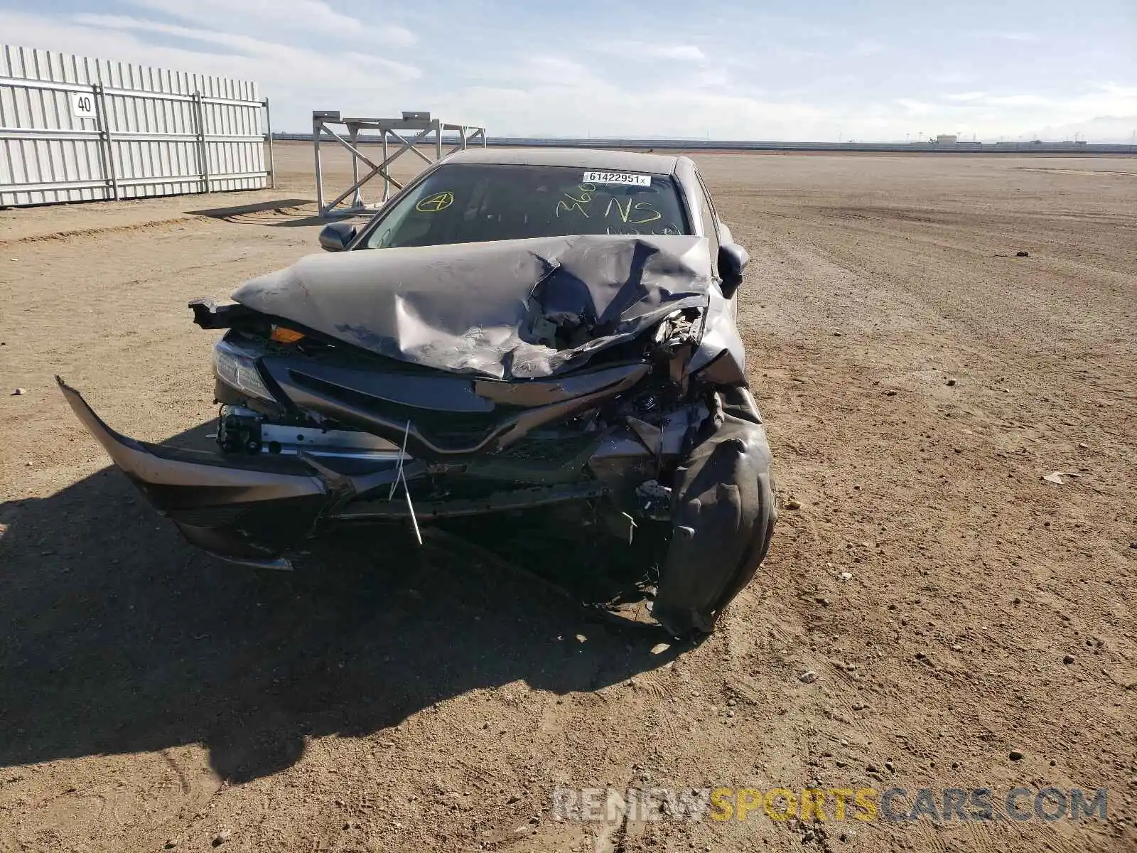 9 Photograph of a damaged car 4T1G11AK1LU955710 TOYOTA CAMRY 2020