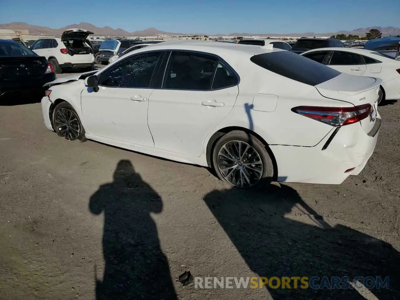 2 Photograph of a damaged car 4T1G11AK1LU961572 TOYOTA CAMRY 2020