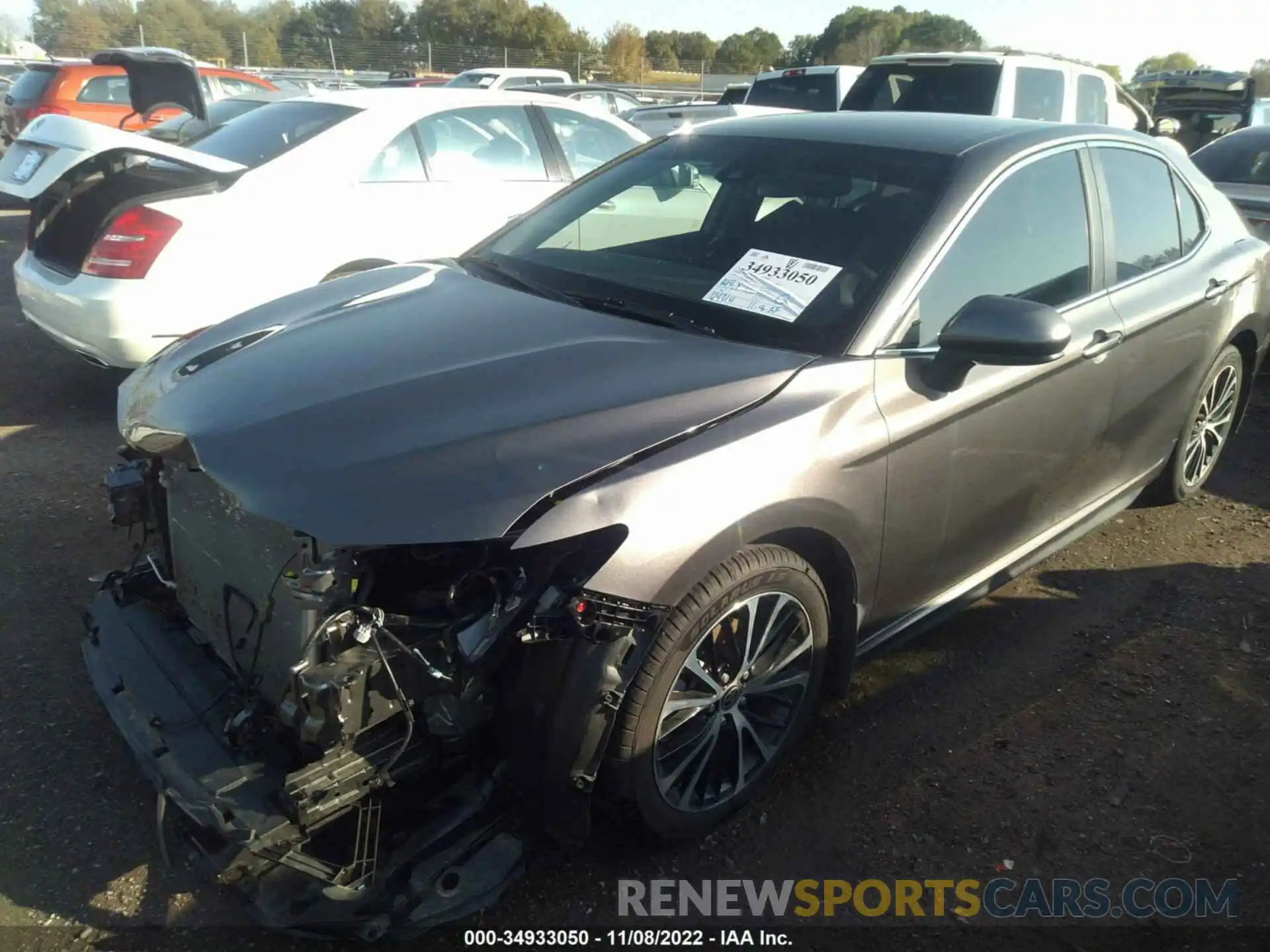 2 Photograph of a damaged car 4T1G11AK1LU962088 TOYOTA CAMRY 2020