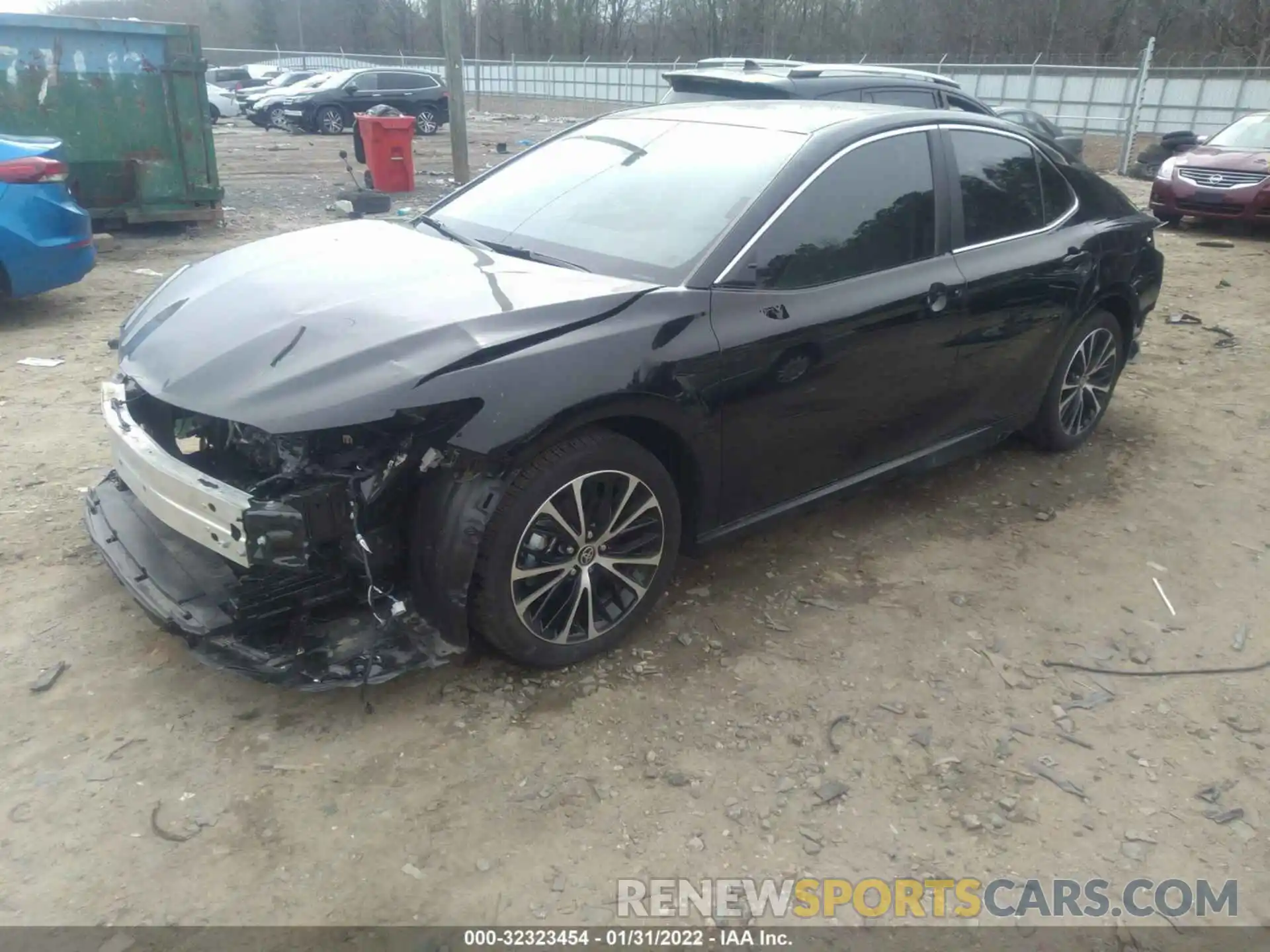 2 Photograph of a damaged car 4T1G11AK1LU970577 TOYOTA CAMRY 2020