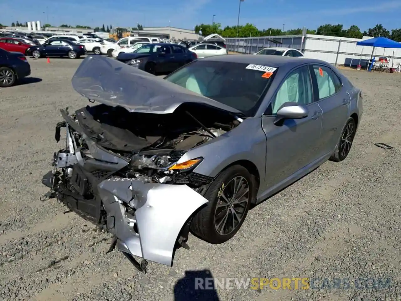 2 Photograph of a damaged car 4T1G11AK1LU970823 TOYOTA CAMRY 2020