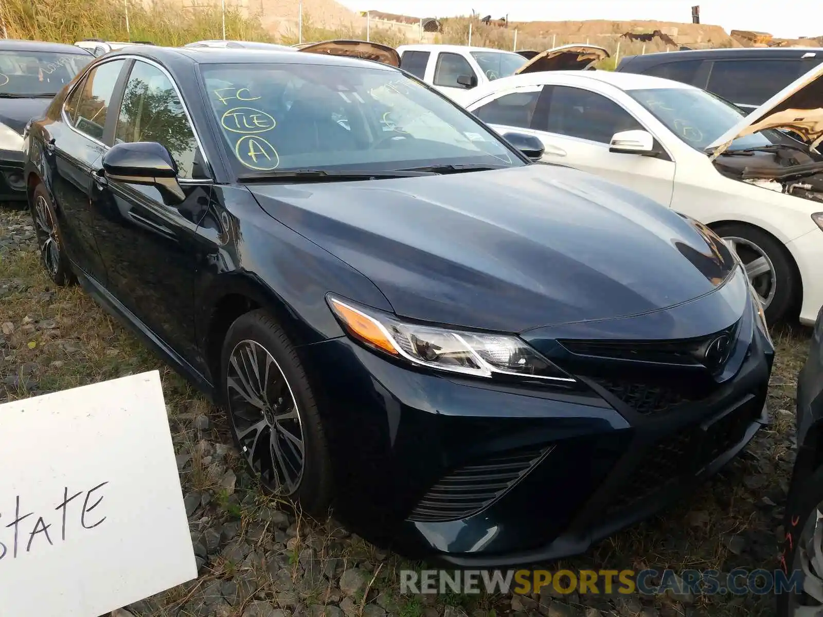 1 Photograph of a damaged car 4T1G11AK1LU972264 TOYOTA CAMRY 2020