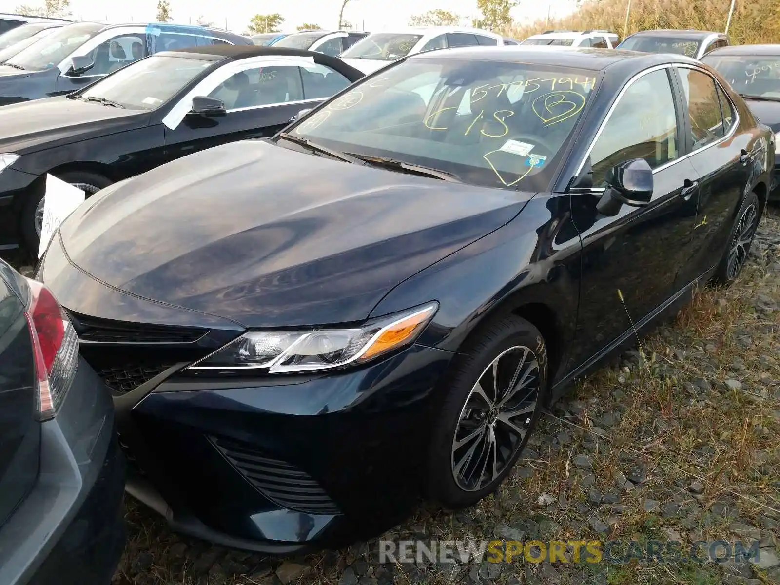 2 Photograph of a damaged car 4T1G11AK1LU972264 TOYOTA CAMRY 2020