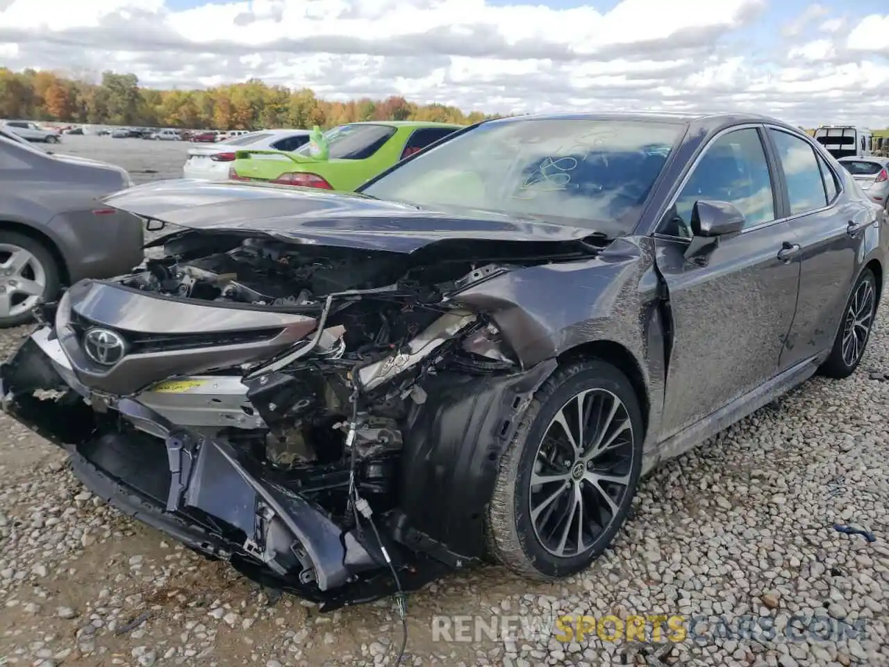 2 Photograph of a damaged car 4T1G11AK1LU978629 TOYOTA CAMRY 2020