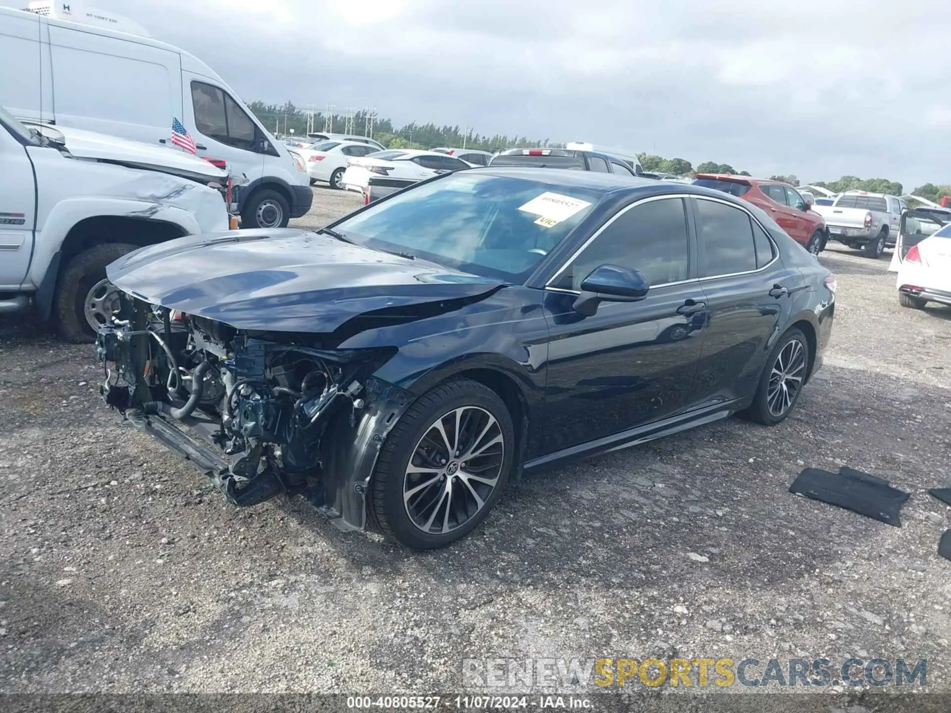 2 Photograph of a damaged car 4T1G11AK1LU988867 TOYOTA CAMRY 2020