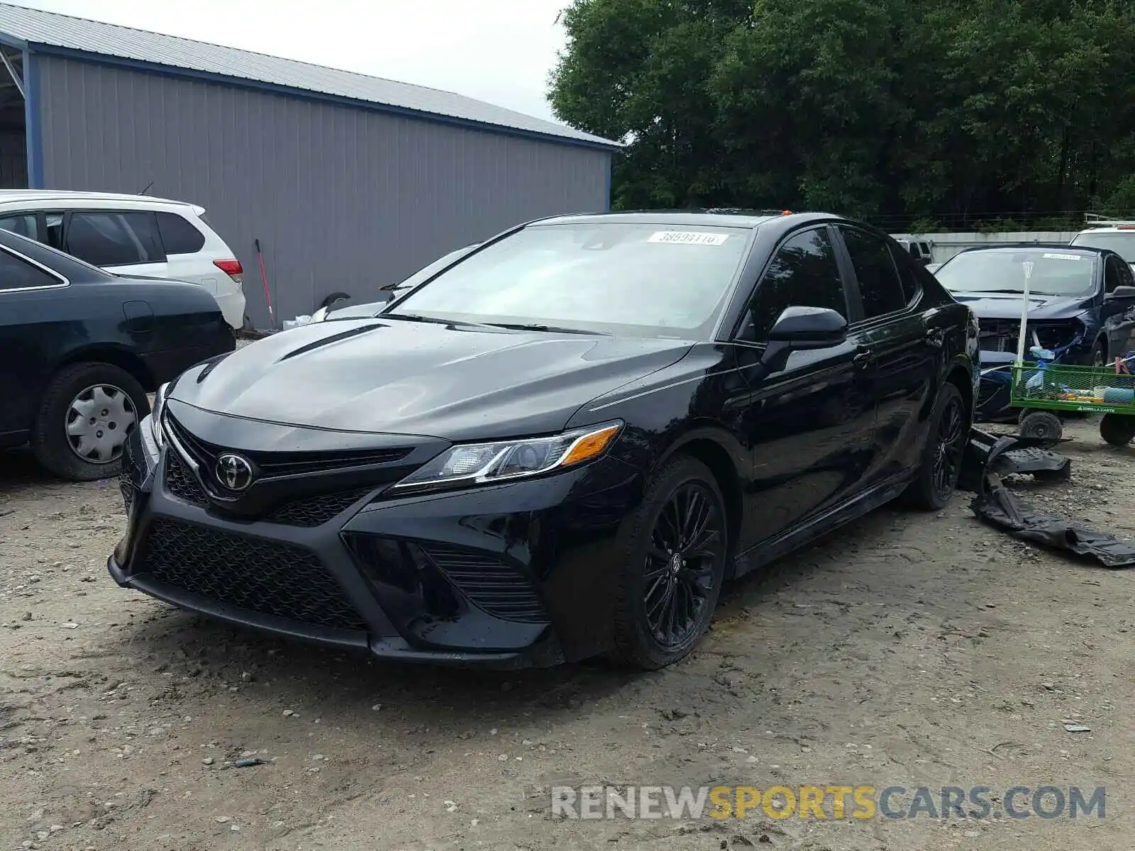 2 Photograph of a damaged car 4T1G11AK2LU303730 TOYOTA CAMRY 2020