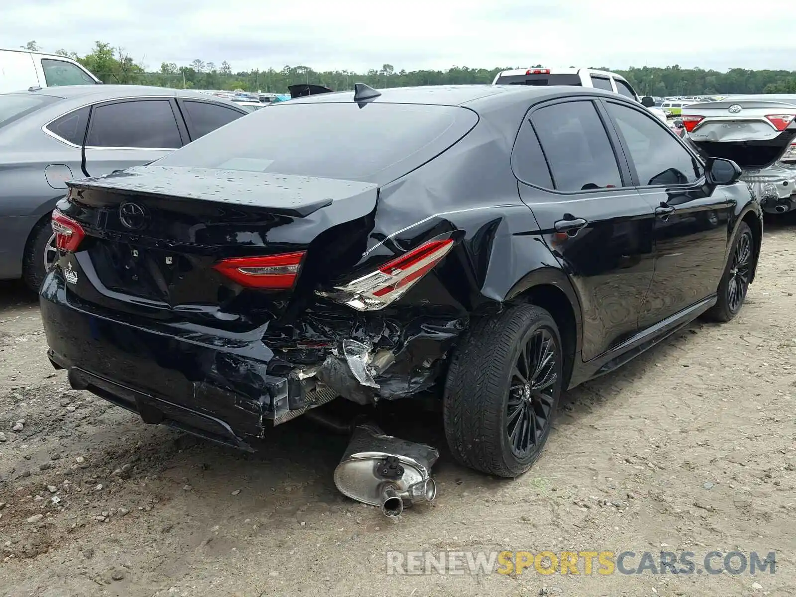 9 Photograph of a damaged car 4T1G11AK2LU303730 TOYOTA CAMRY 2020