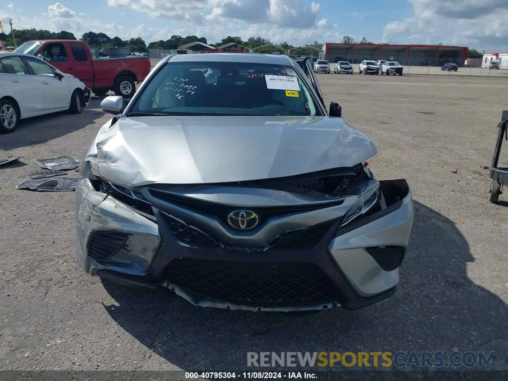 12 Photograph of a damaged car 4T1G11AK2LU307082 TOYOTA CAMRY 2020