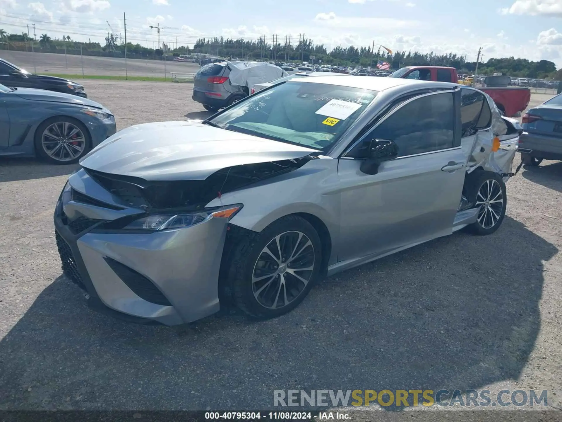 2 Photograph of a damaged car 4T1G11AK2LU307082 TOYOTA CAMRY 2020