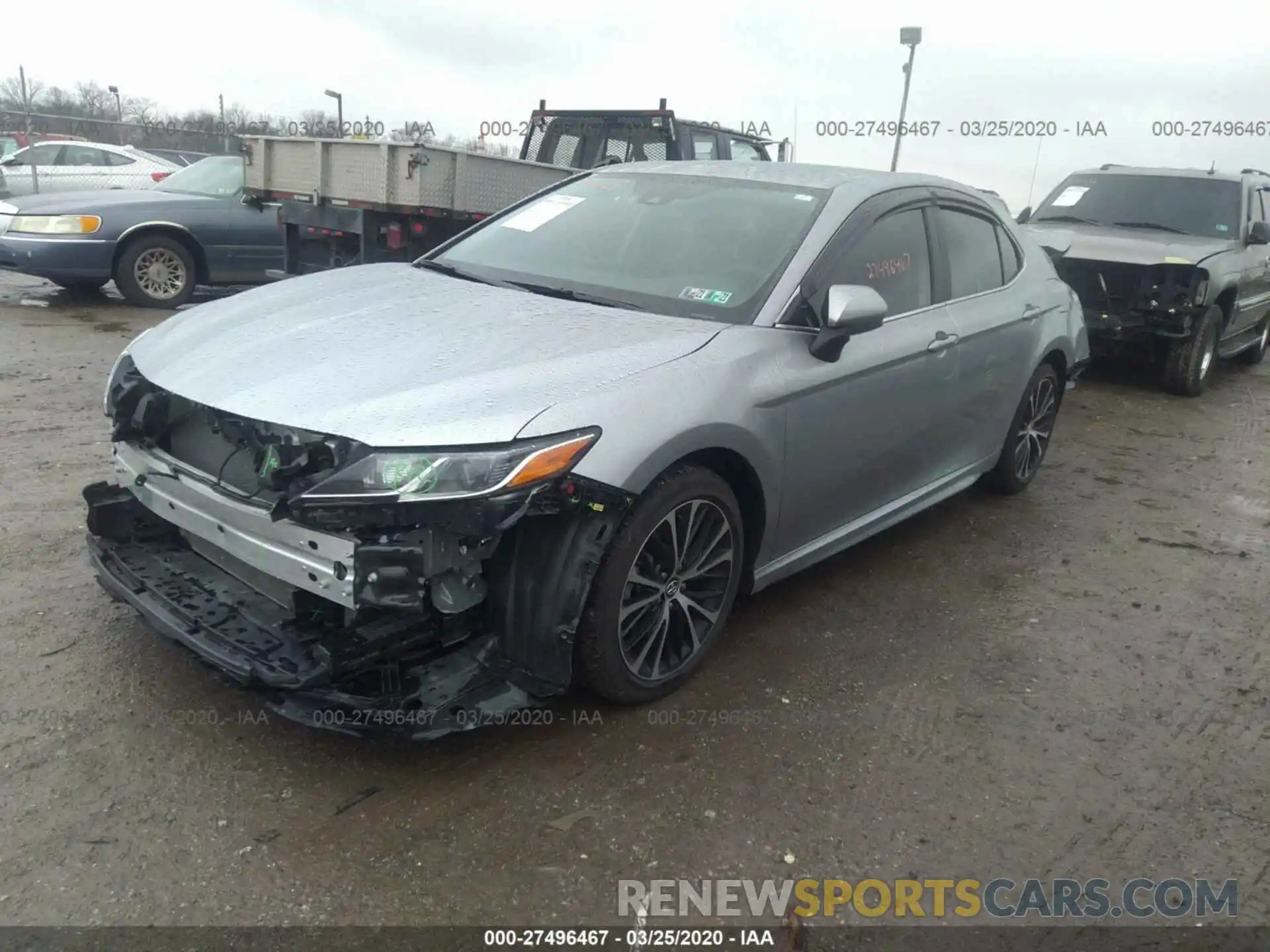 2 Photograph of a damaged car 4T1G11AK2LU307101 TOYOTA CAMRY 2020