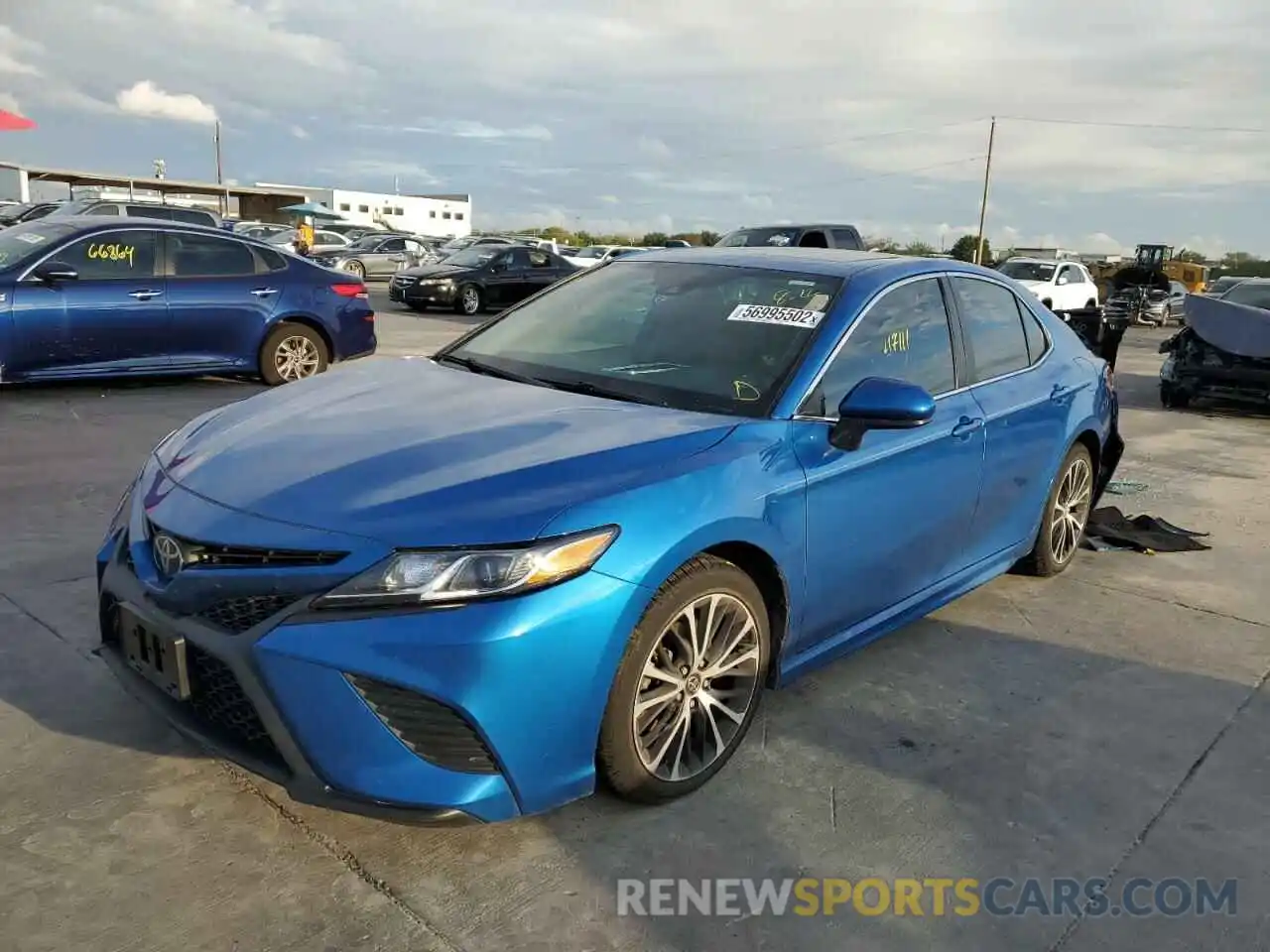 2 Photograph of a damaged car 4T1G11AK2LU311441 TOYOTA CAMRY 2020