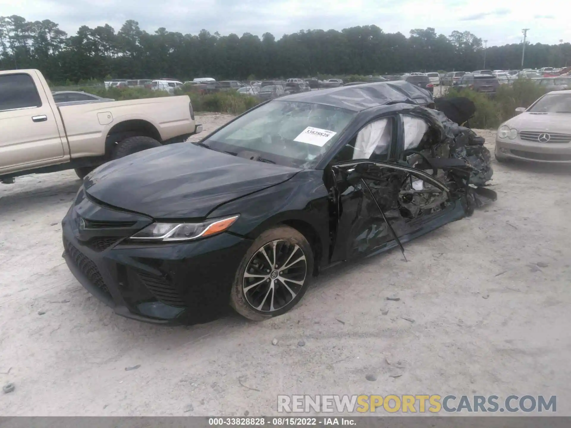 2 Photograph of a damaged car 4T1G11AK2LU311875 TOYOTA CAMRY 2020