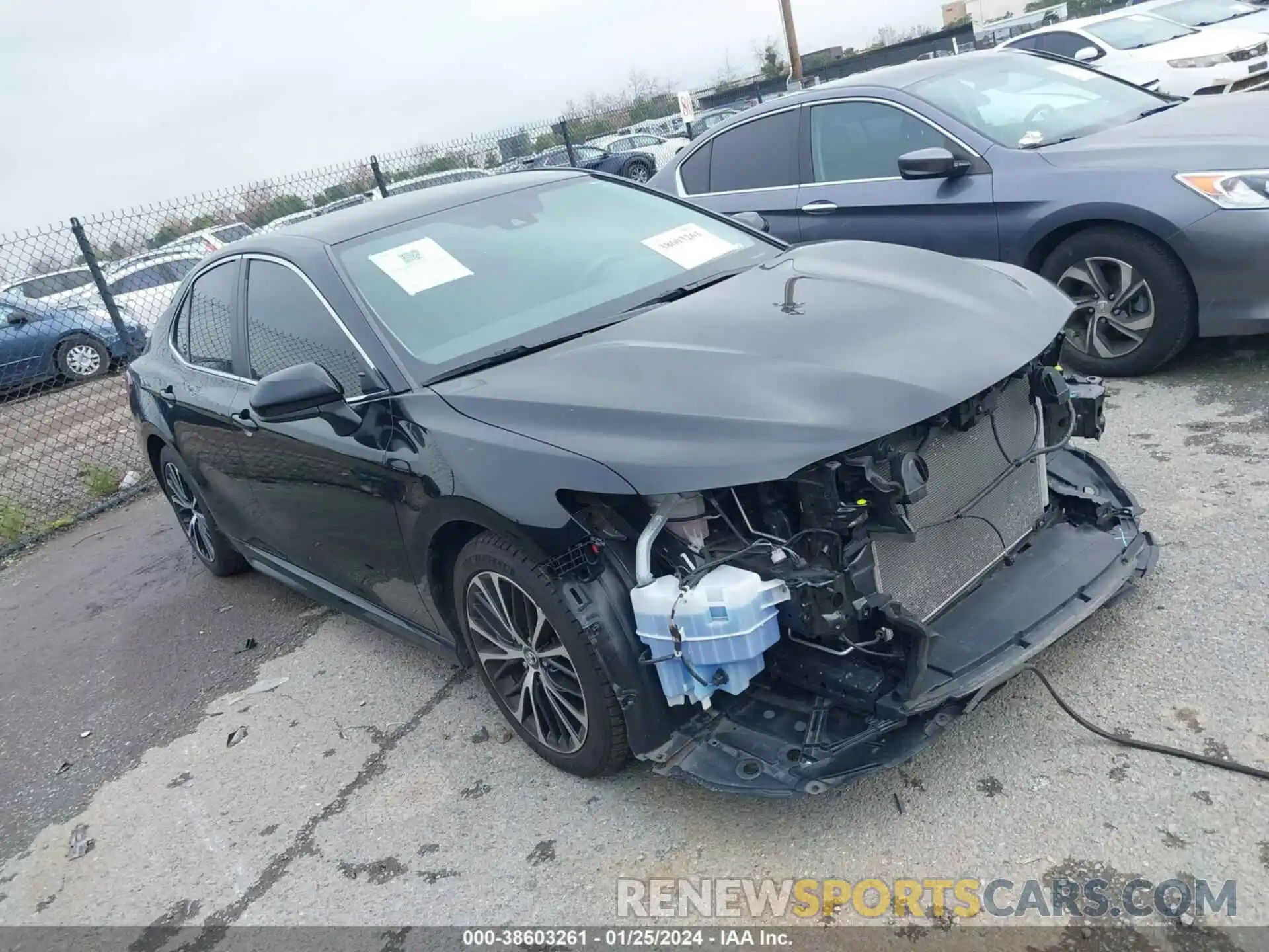 1 Photograph of a damaged car 4T1G11AK2LU312203 TOYOTA CAMRY 2020