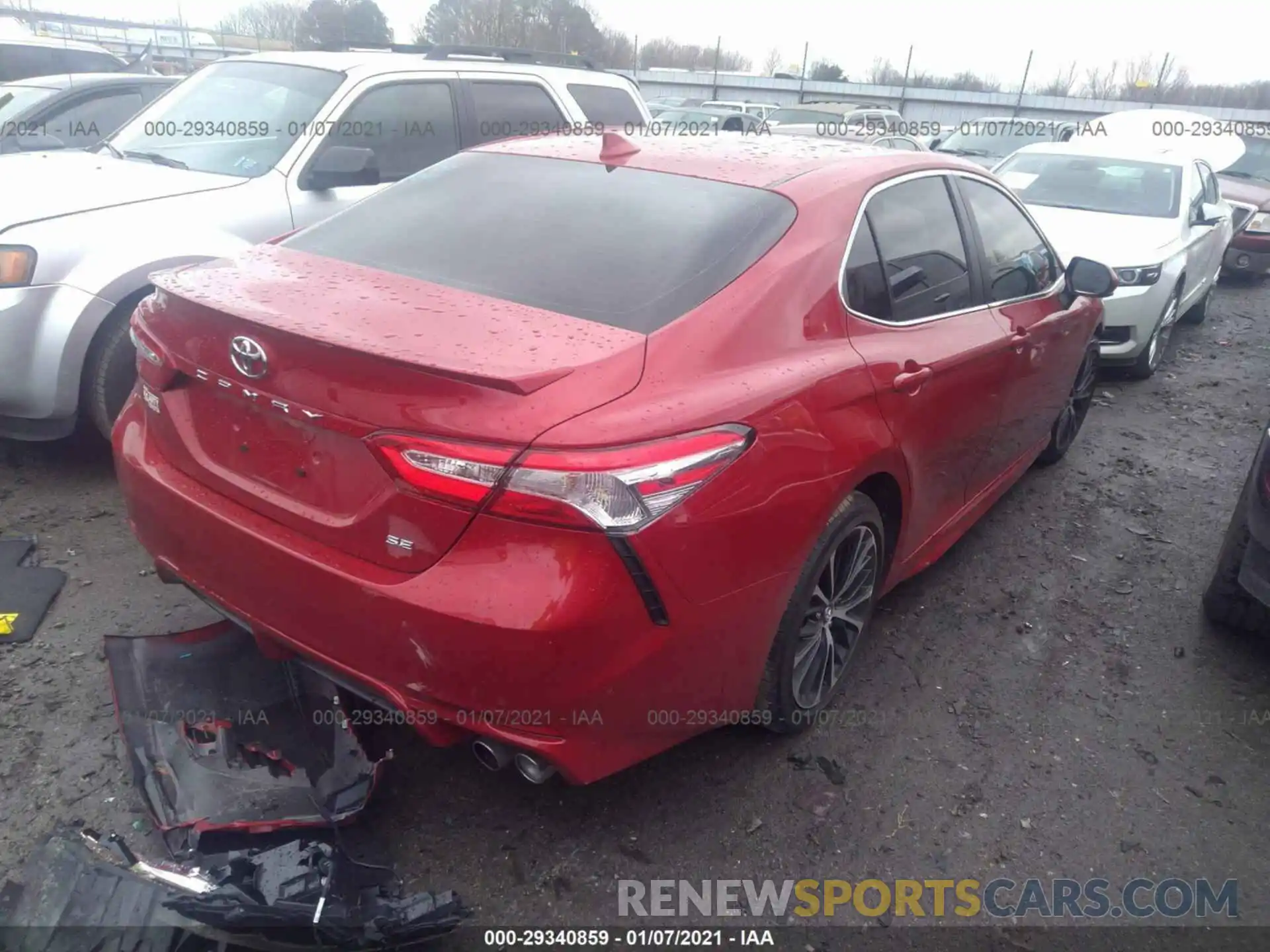 4 Photograph of a damaged car 4T1G11AK2LU321760 TOYOTA CAMRY 2020