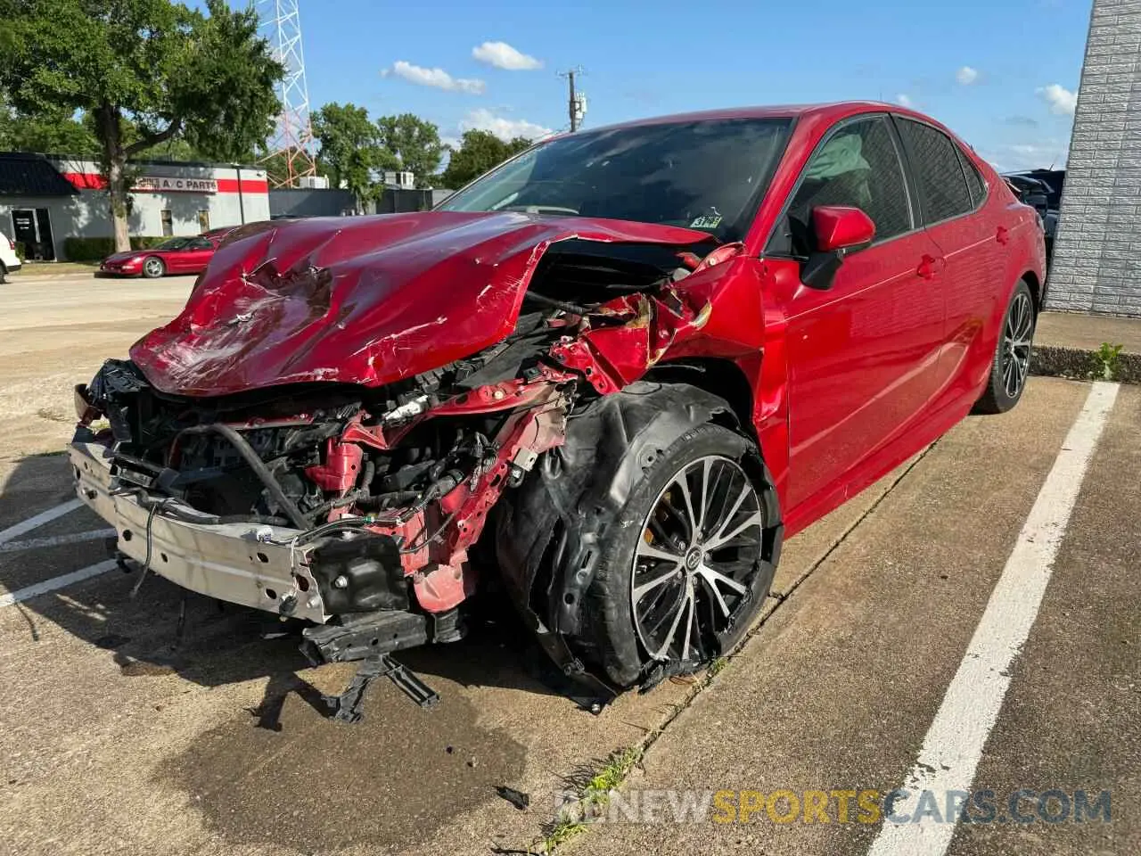 2 Photograph of a damaged car 4T1G11AK2LU322178 TOYOTA CAMRY 2020
