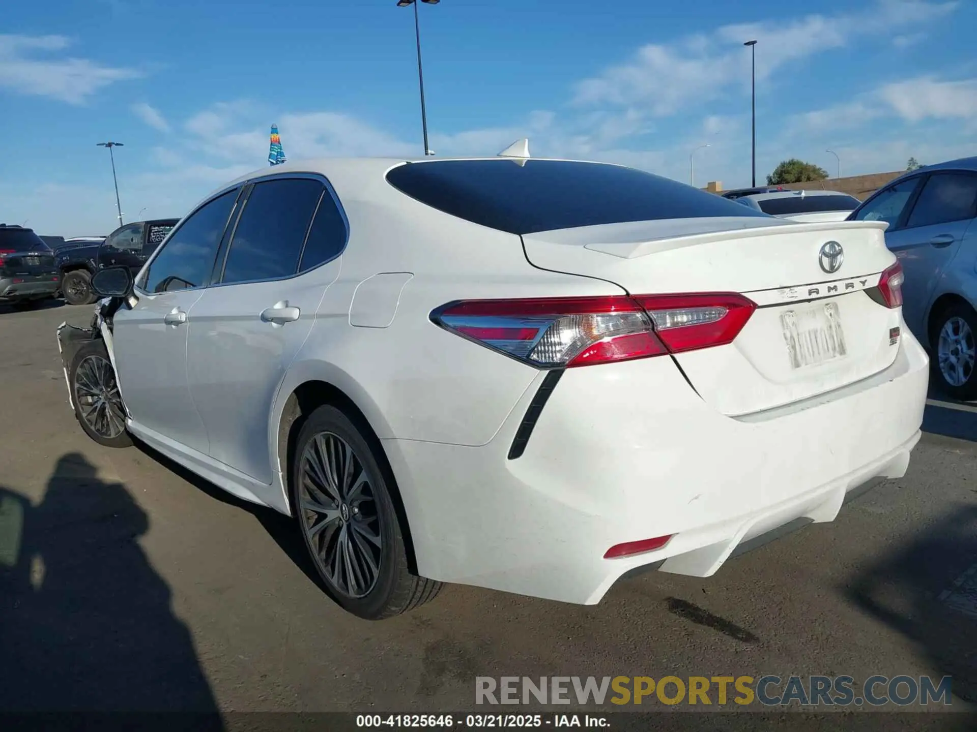 3 Photograph of a damaged car 4T1G11AK2LU329941 TOYOTA CAMRY 2020