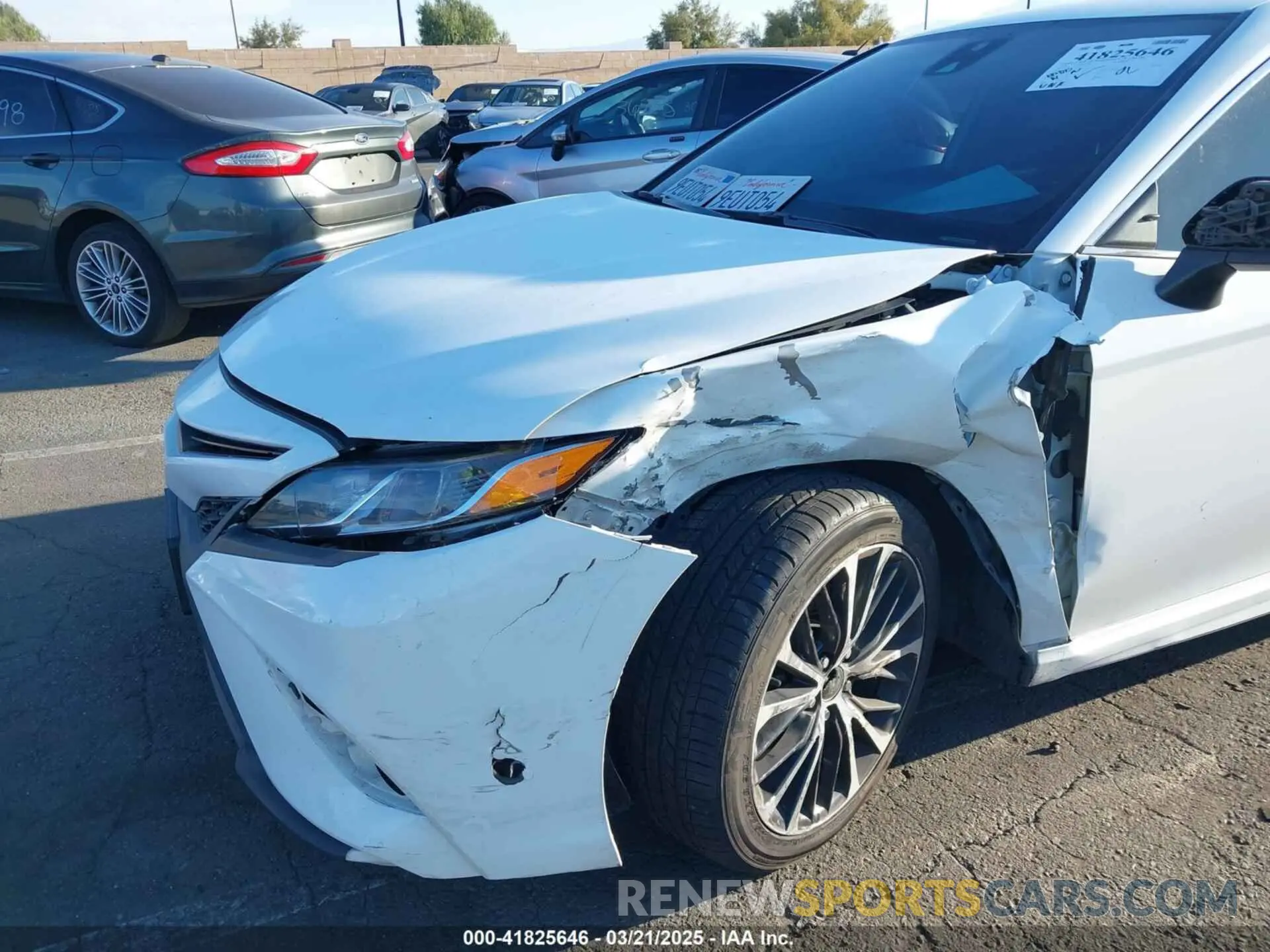 6 Photograph of a damaged car 4T1G11AK2LU329941 TOYOTA CAMRY 2020