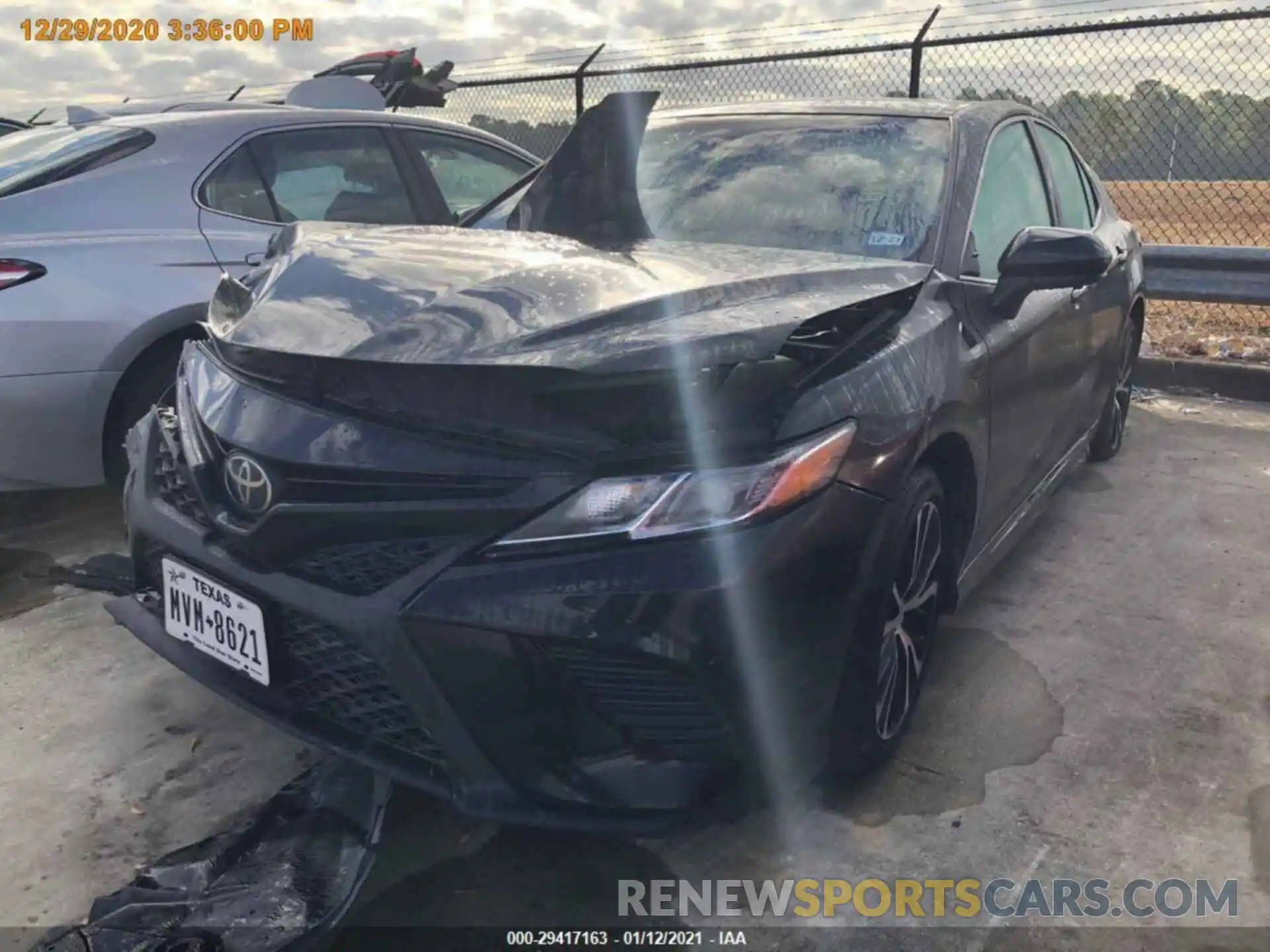 7 Photograph of a damaged car 4T1G11AK2LU330233 TOYOTA CAMRY 2020