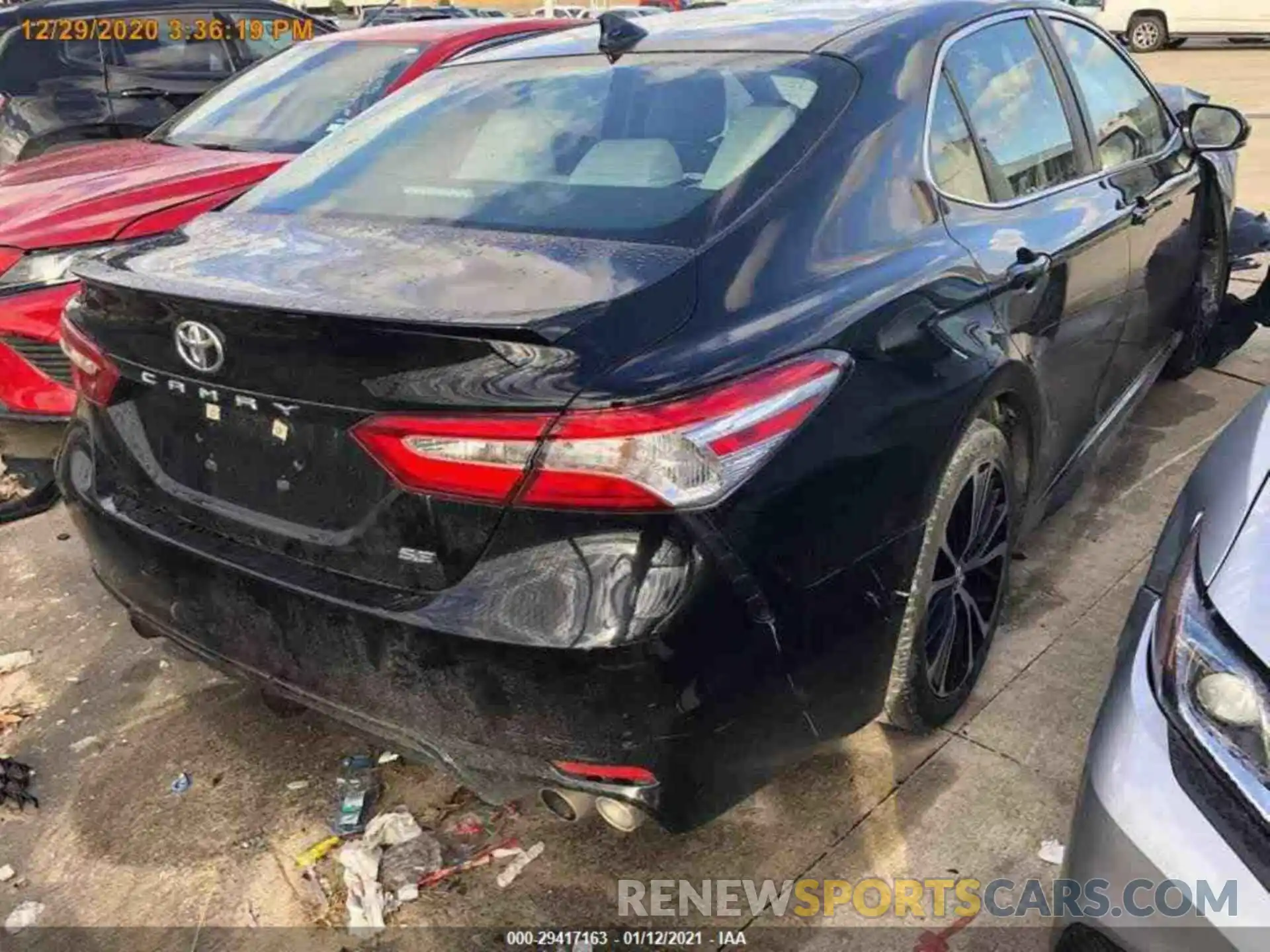 8 Photograph of a damaged car 4T1G11AK2LU330233 TOYOTA CAMRY 2020