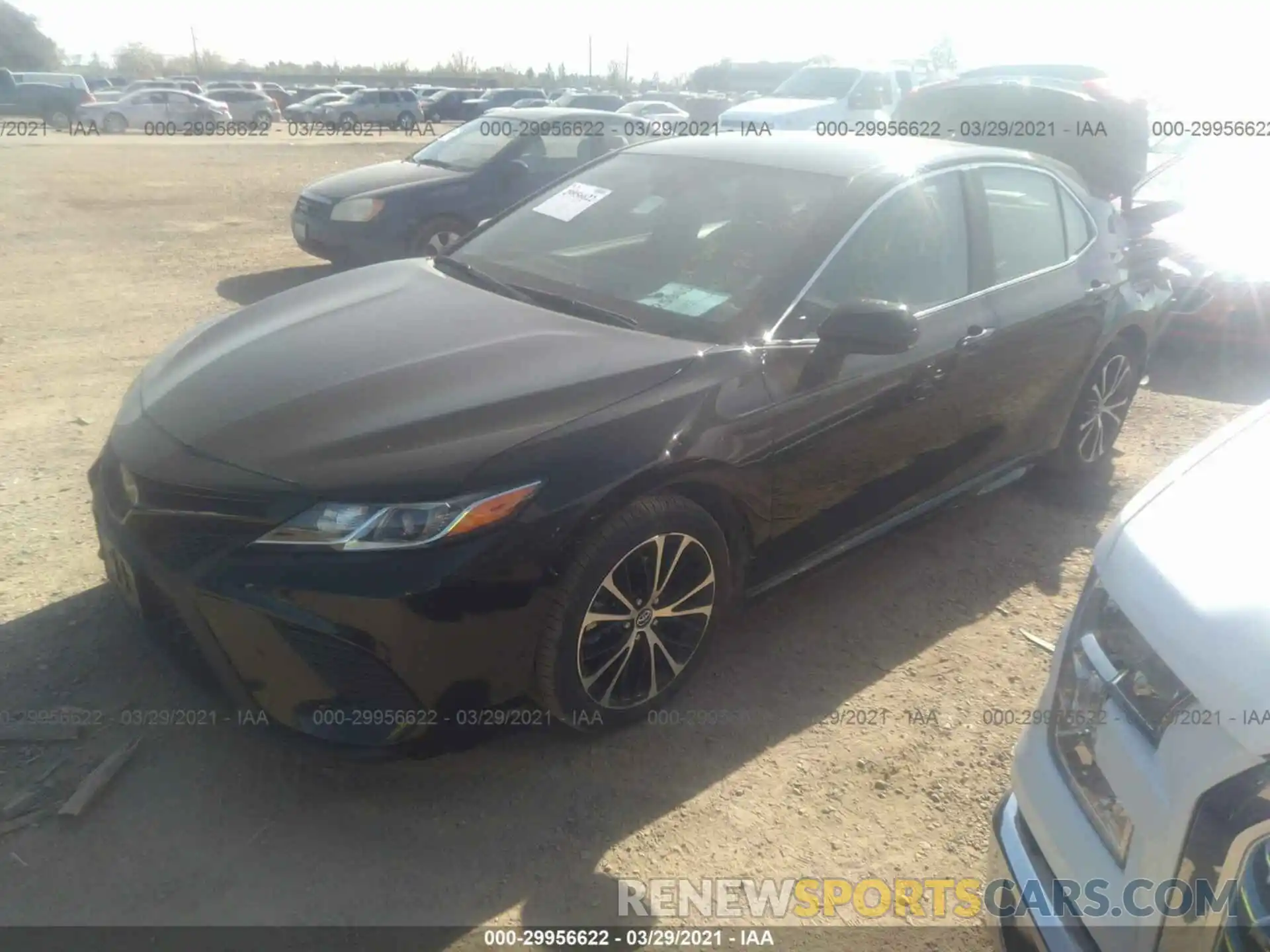 2 Photograph of a damaged car 4T1G11AK2LU330457 TOYOTA CAMRY 2020