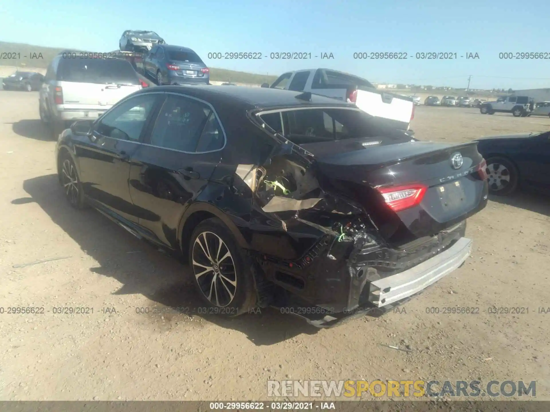 3 Photograph of a damaged car 4T1G11AK2LU330457 TOYOTA CAMRY 2020