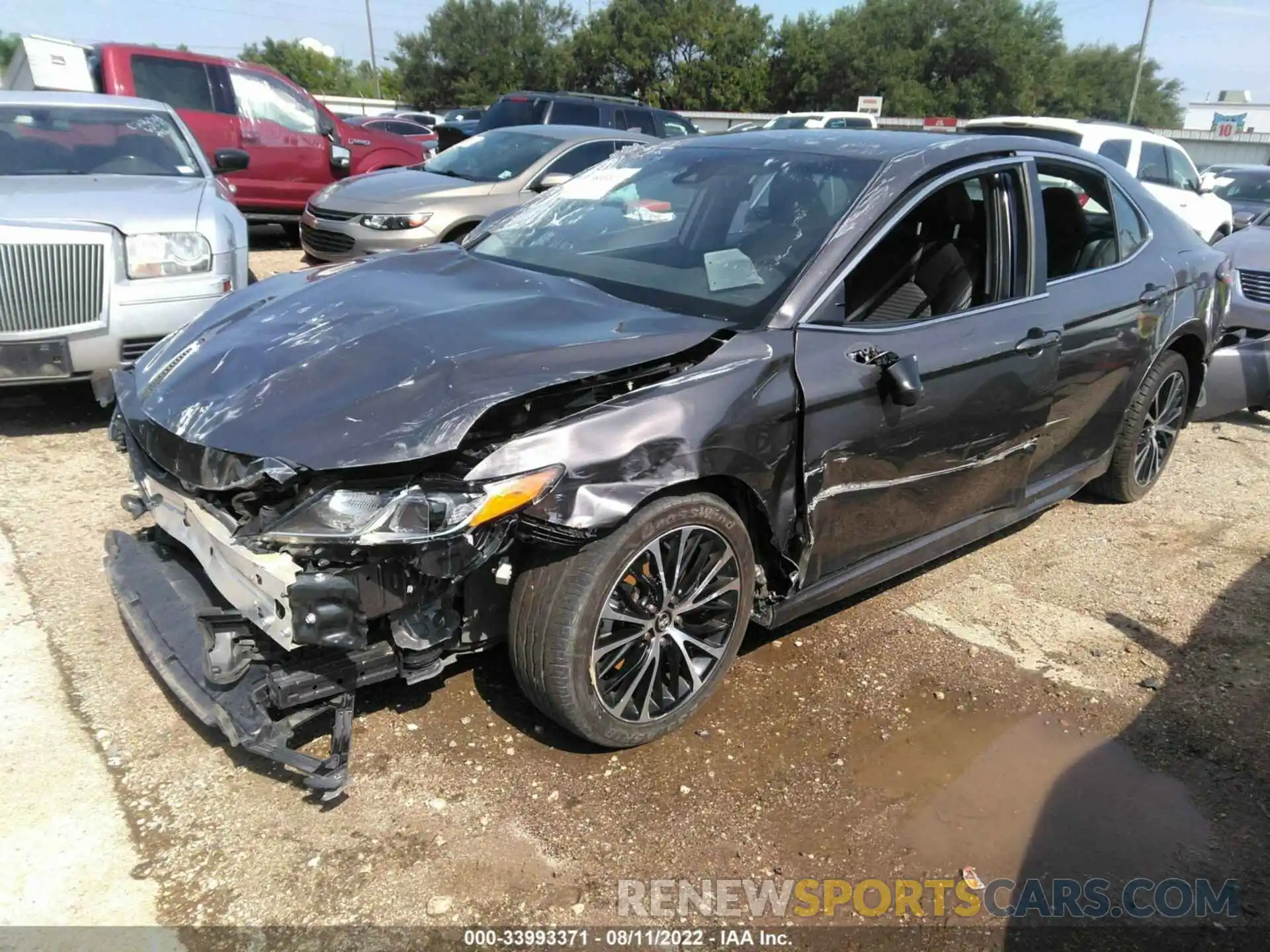 2 Photograph of a damaged car 4T1G11AK2LU332595 TOYOTA CAMRY 2020