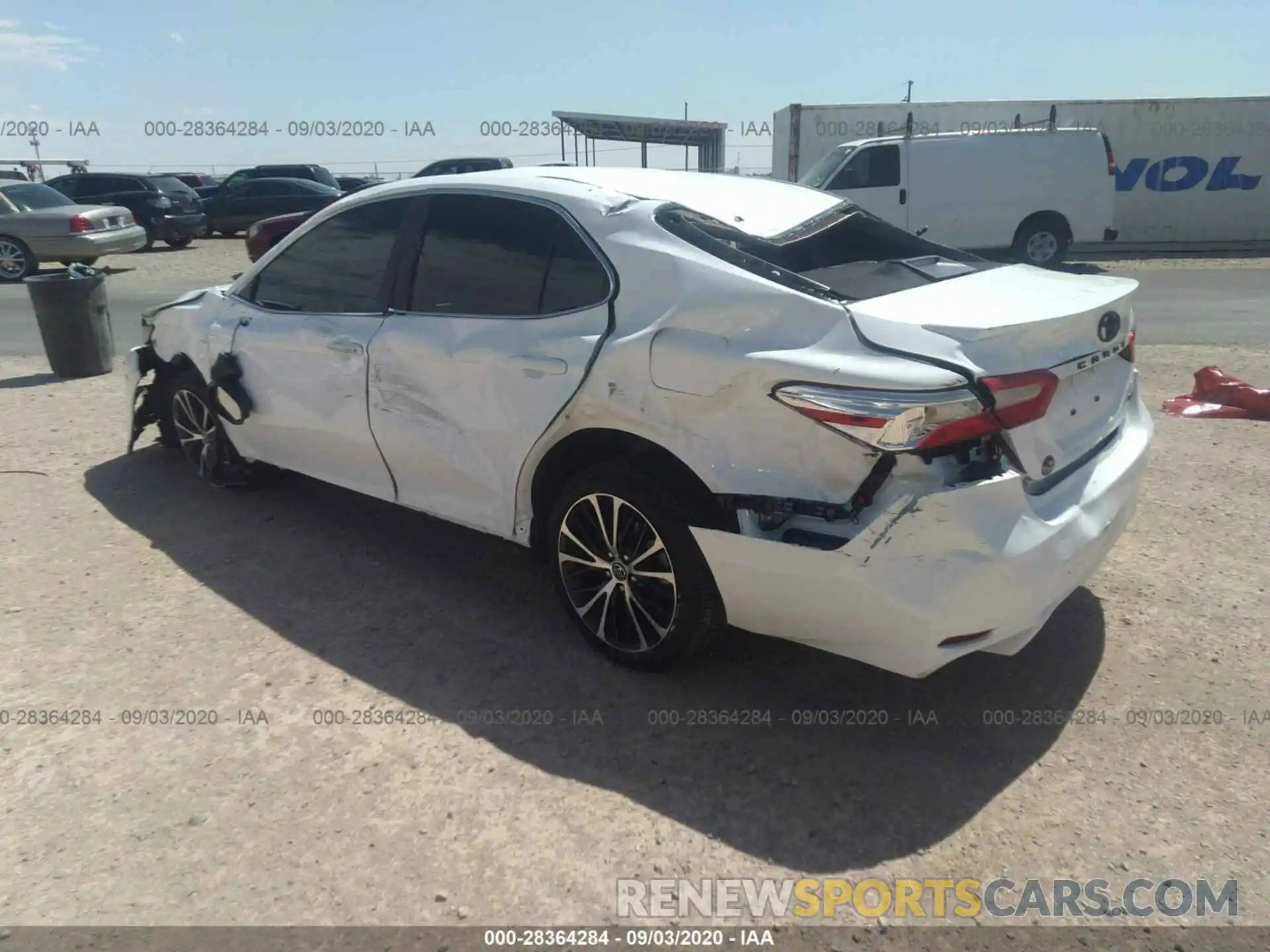 3 Photograph of a damaged car 4T1G11AK2LU335609 TOYOTA CAMRY 2020