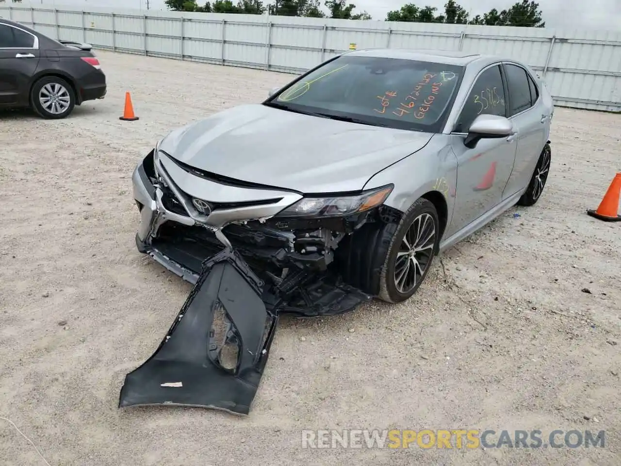 2 Photograph of a damaged car 4T1G11AK2LU344049 TOYOTA CAMRY 2020