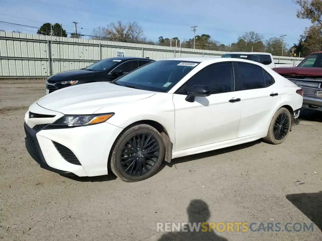 1 Photograph of a damaged car 4T1G11AK2LU349378 TOYOTA CAMRY 2020