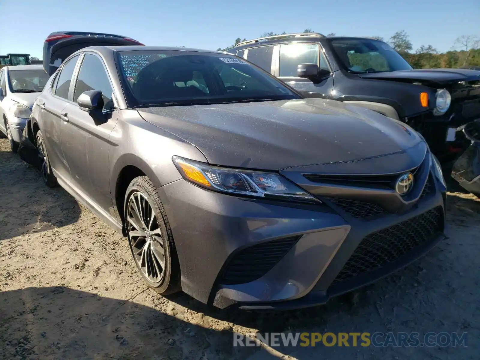 1 Photograph of a damaged car 4T1G11AK2LU349624 TOYOTA CAMRY 2020