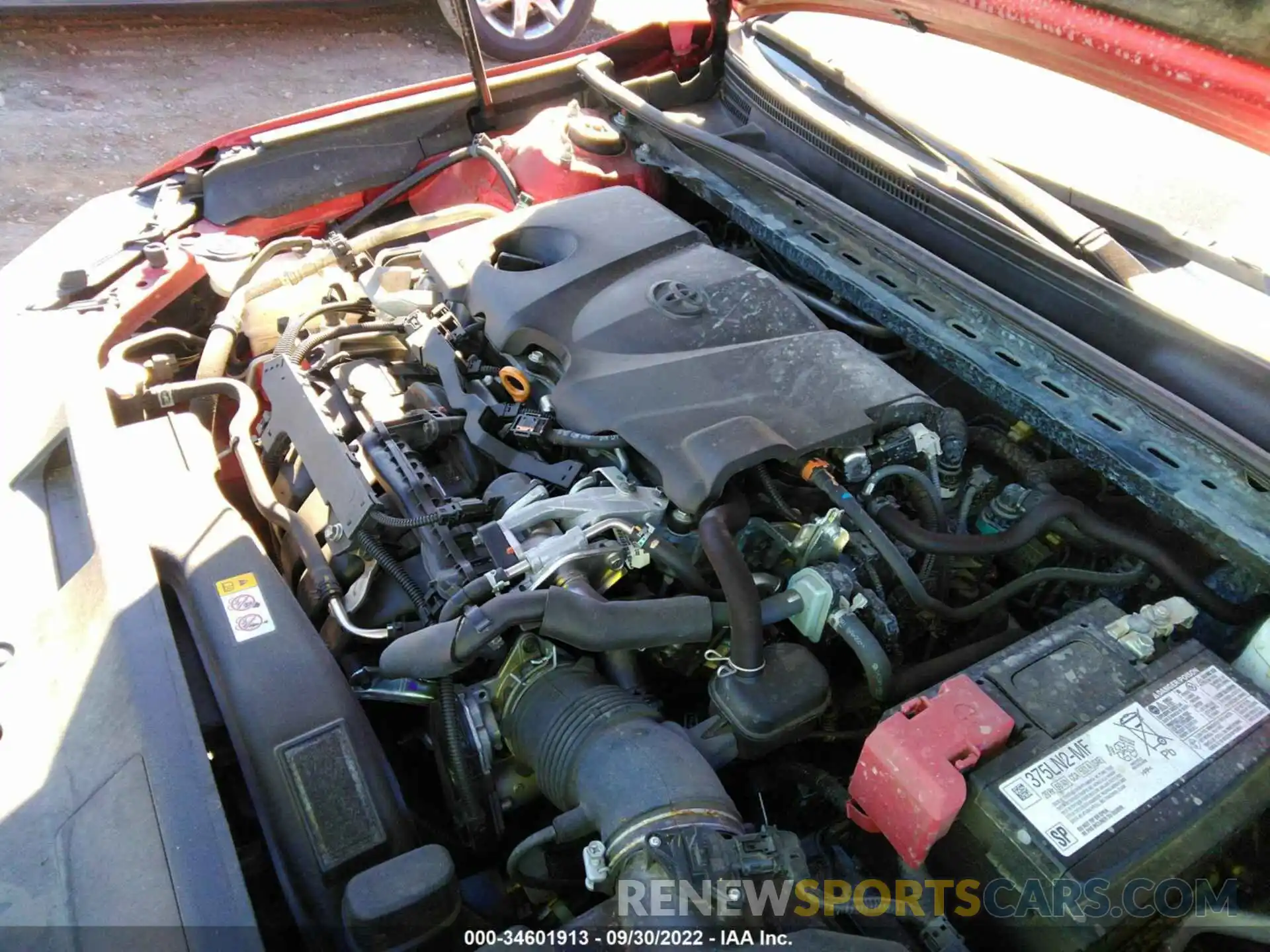 10 Photograph of a damaged car 4T1G11AK2LU352653 TOYOTA CAMRY 2020