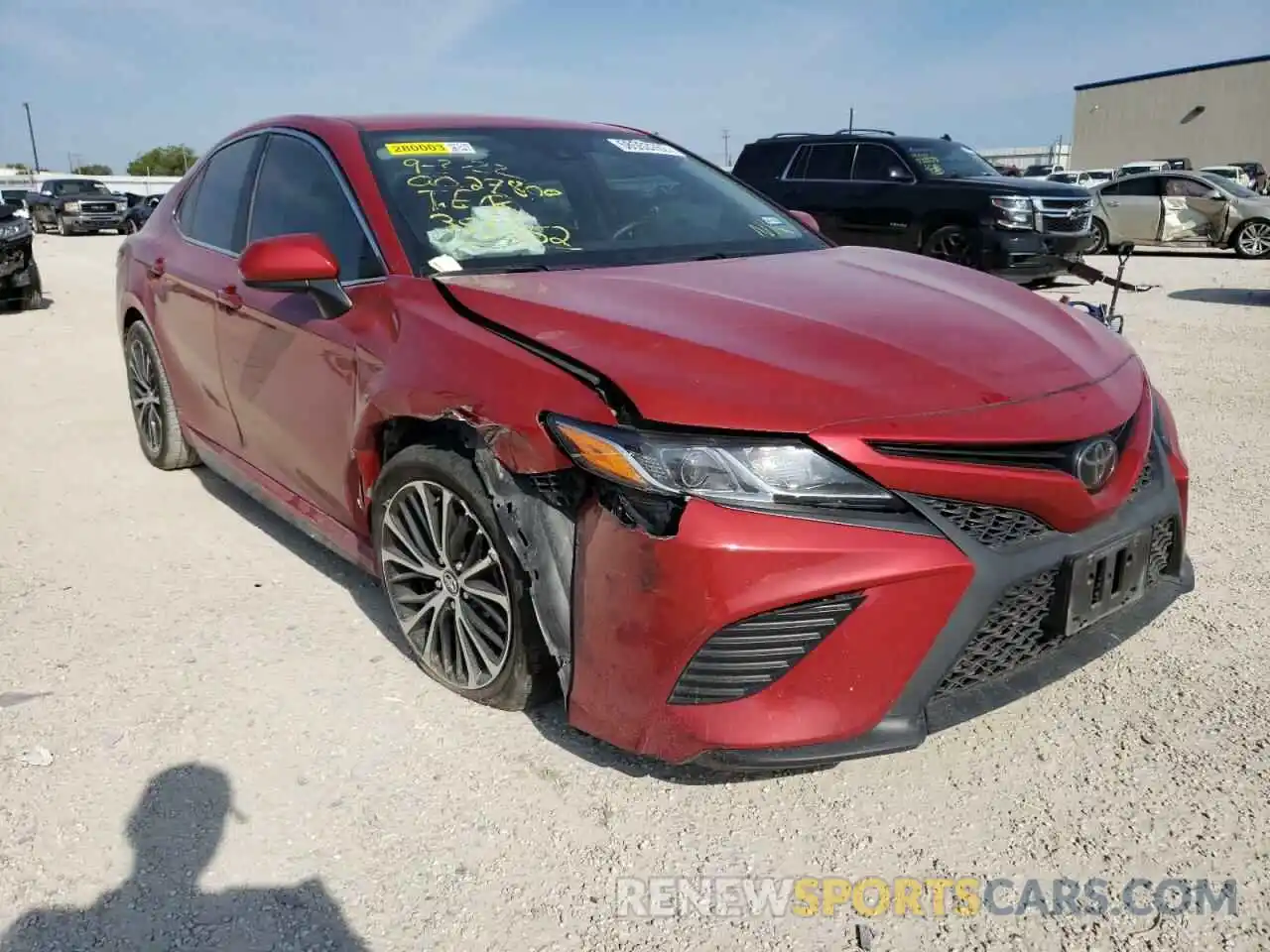 1 Photograph of a damaged car 4T1G11AK2LU353852 TOYOTA CAMRY 2020