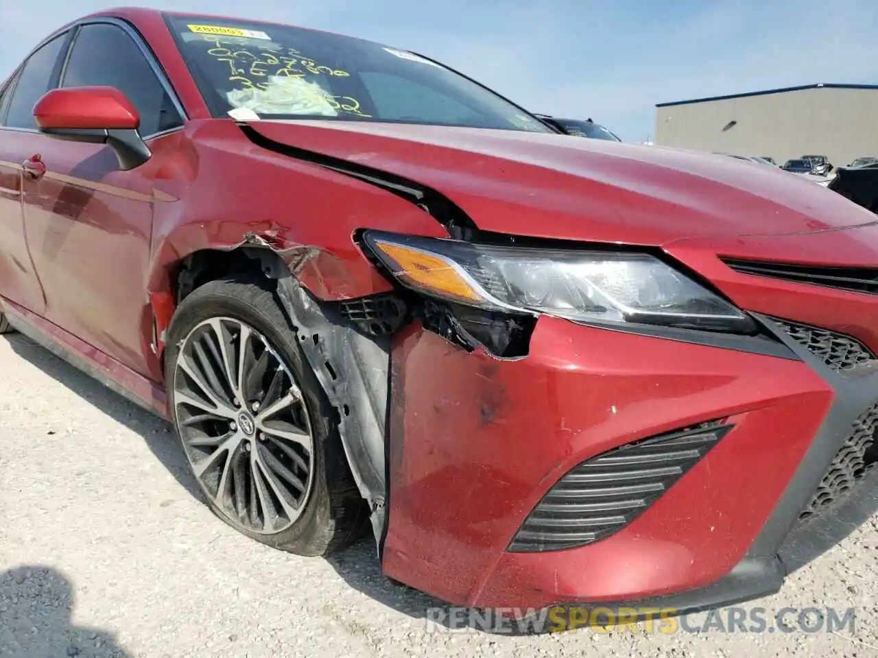 9 Photograph of a damaged car 4T1G11AK2LU353852 TOYOTA CAMRY 2020