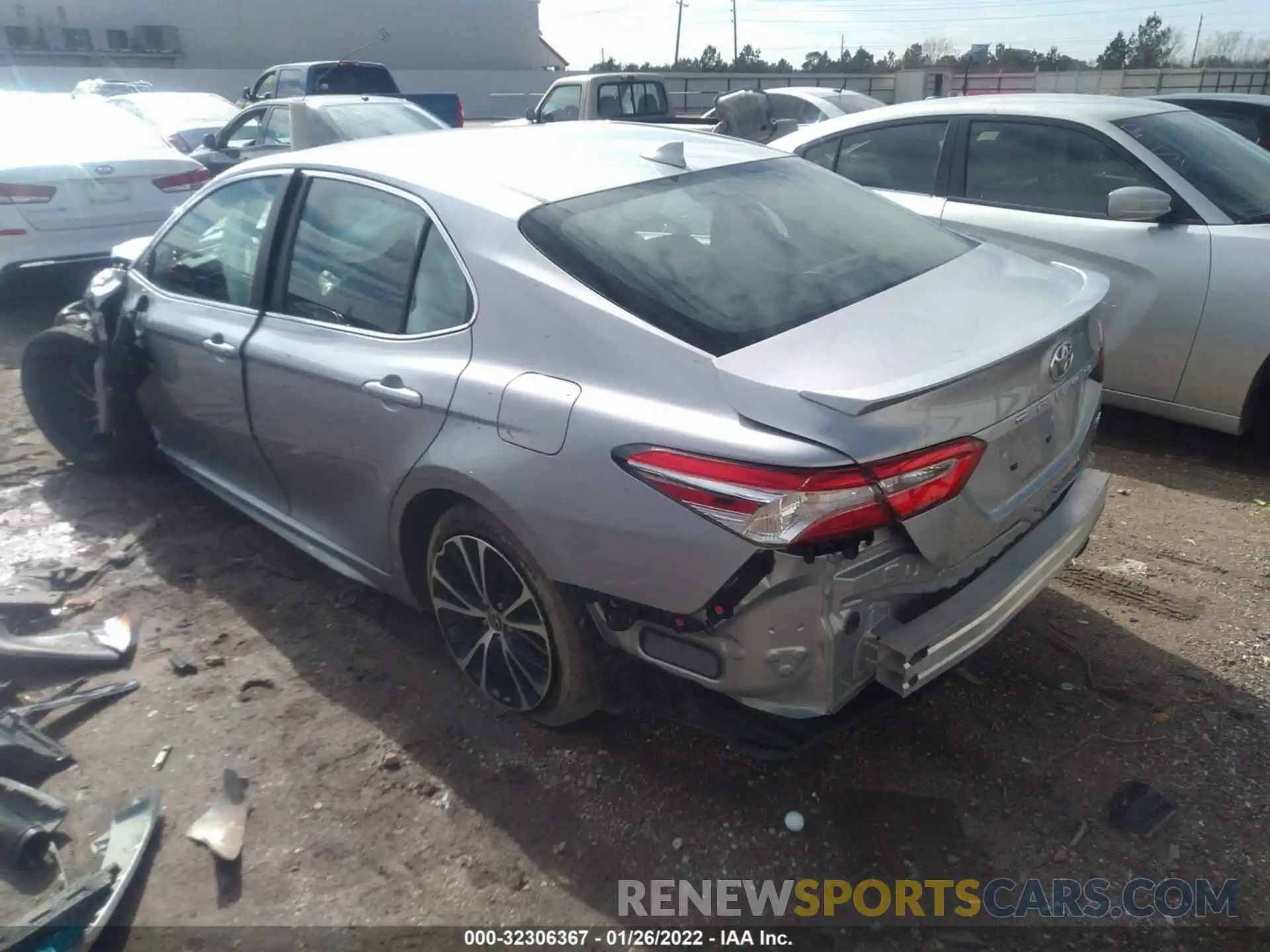 3 Photograph of a damaged car 4T1G11AK2LU357013 TOYOTA CAMRY 2020