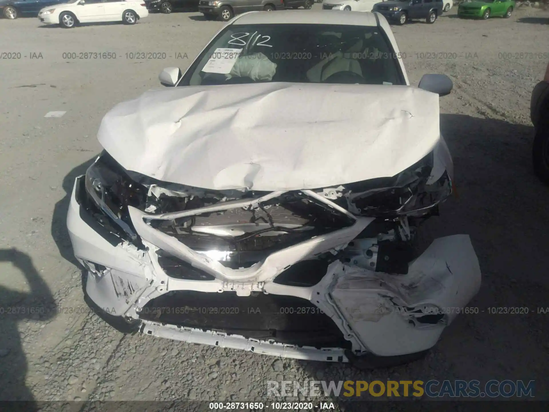 6 Photograph of a damaged car 4T1G11AK2LU360395 TOYOTA CAMRY 2020