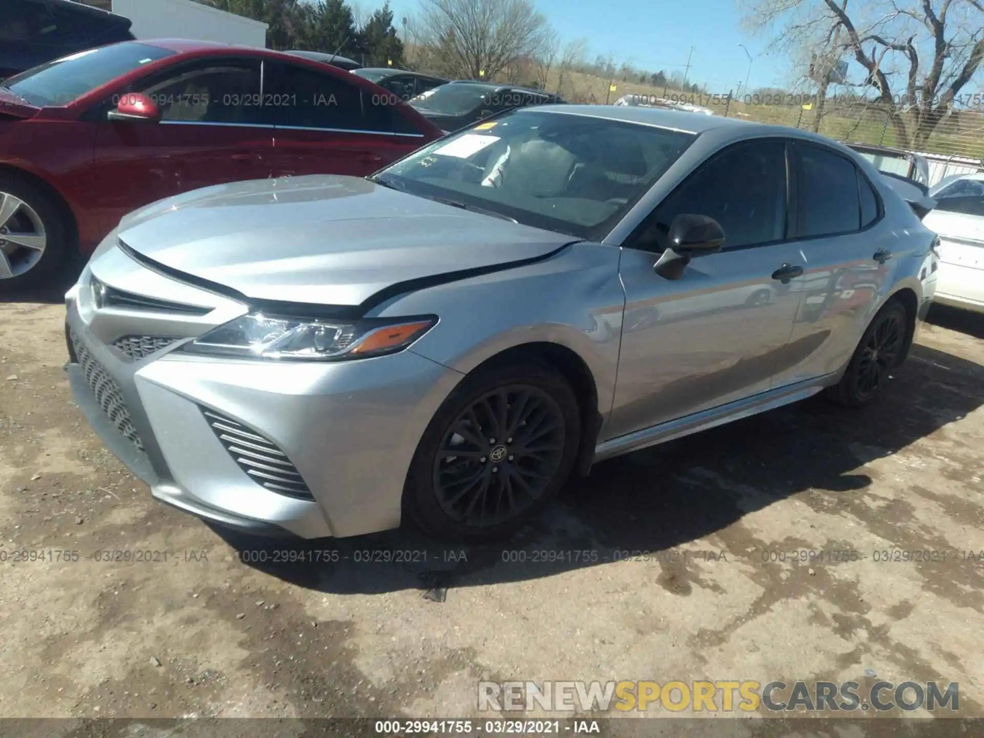 2 Photograph of a damaged car 4T1G11AK2LU377004 TOYOTA CAMRY 2020