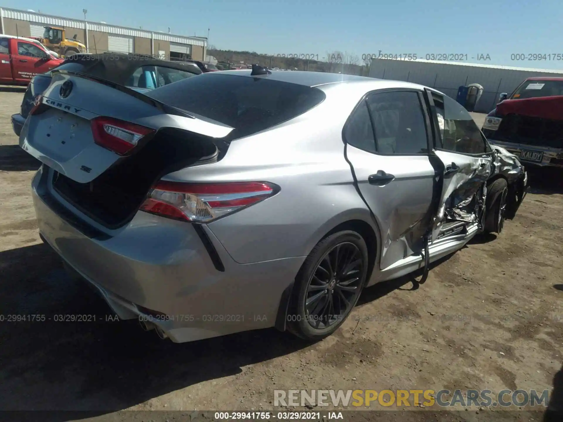 4 Photograph of a damaged car 4T1G11AK2LU377004 TOYOTA CAMRY 2020