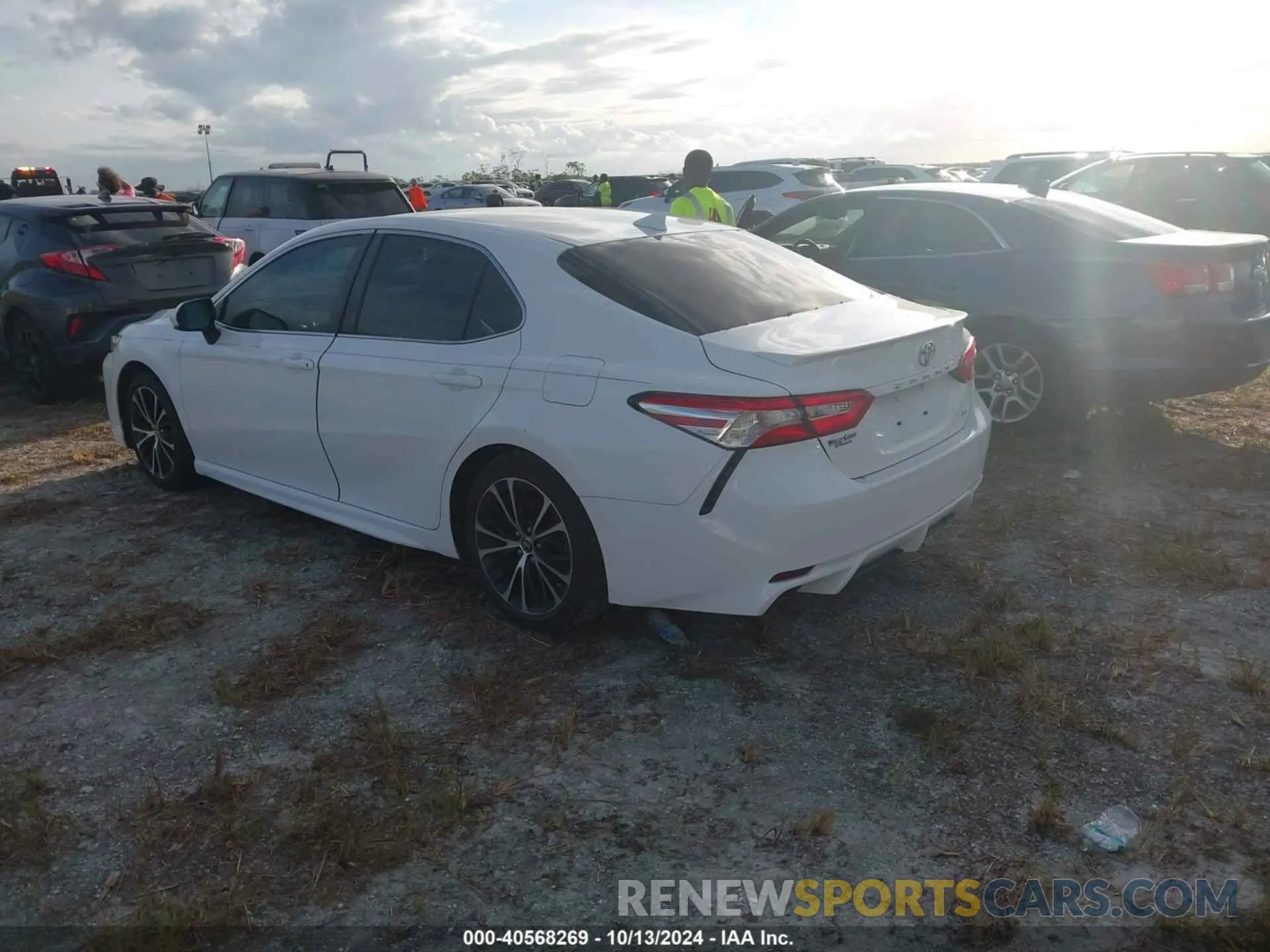 3 Photograph of a damaged car 4T1G11AK2LU377519 TOYOTA CAMRY 2020