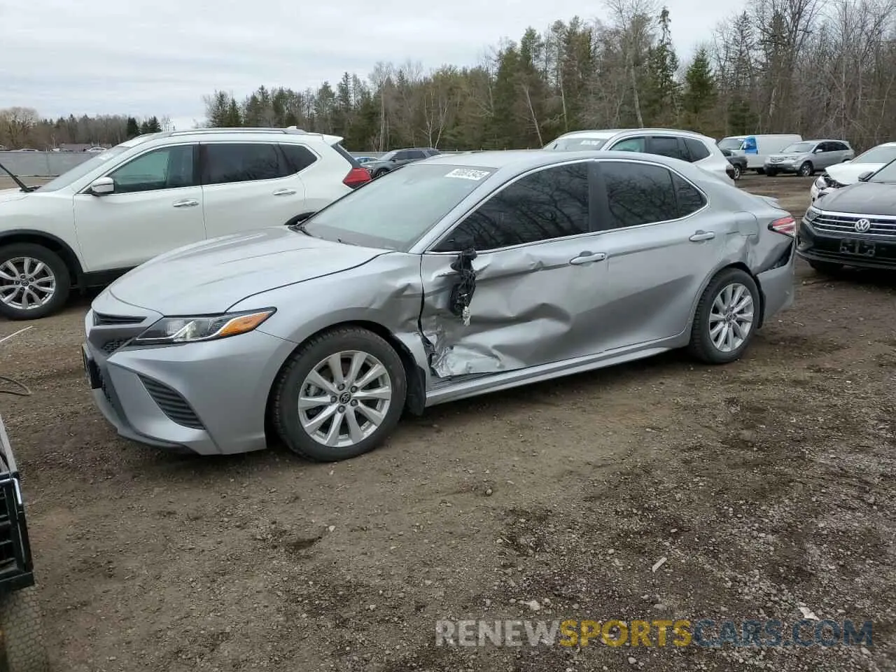 1 Photograph of a damaged car 4T1G11AK2LU379903 TOYOTA CAMRY 2020