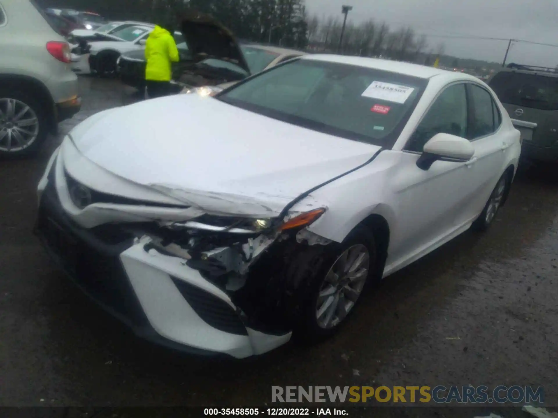 2 Photograph of a damaged car 4T1G11AK2LU382591 TOYOTA CAMRY 2020