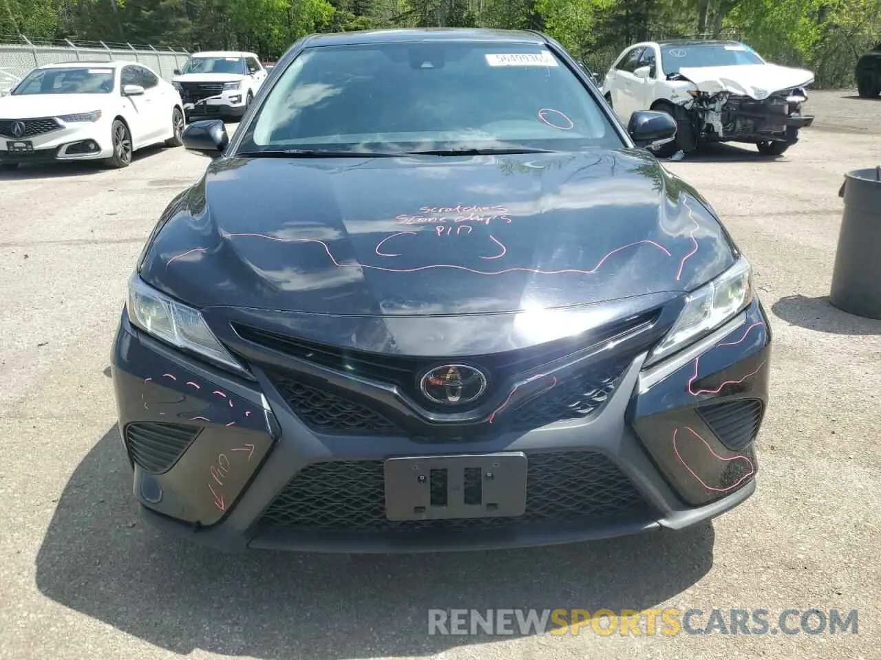5 Photograph of a damaged car 4T1G11AK2LU382977 TOYOTA CAMRY 2020