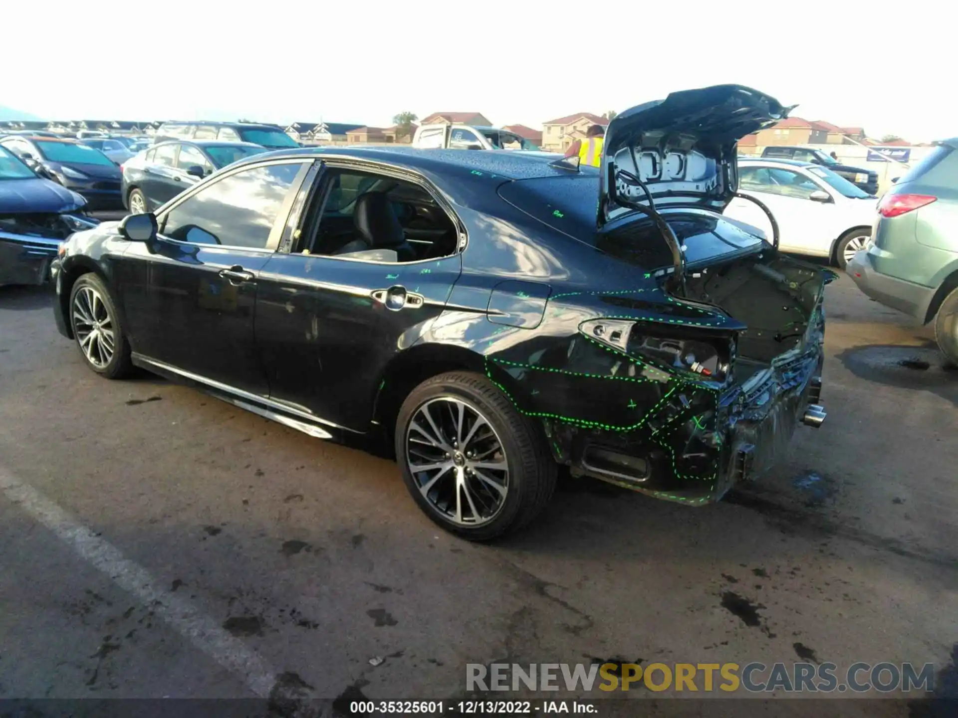 3 Photograph of a damaged car 4T1G11AK2LU383420 TOYOTA CAMRY 2020