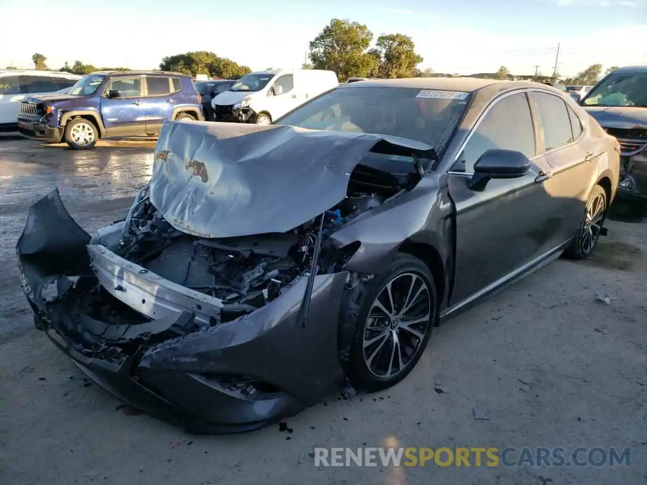 2 Photograph of a damaged car 4T1G11AK2LU384518 TOYOTA CAMRY 2020