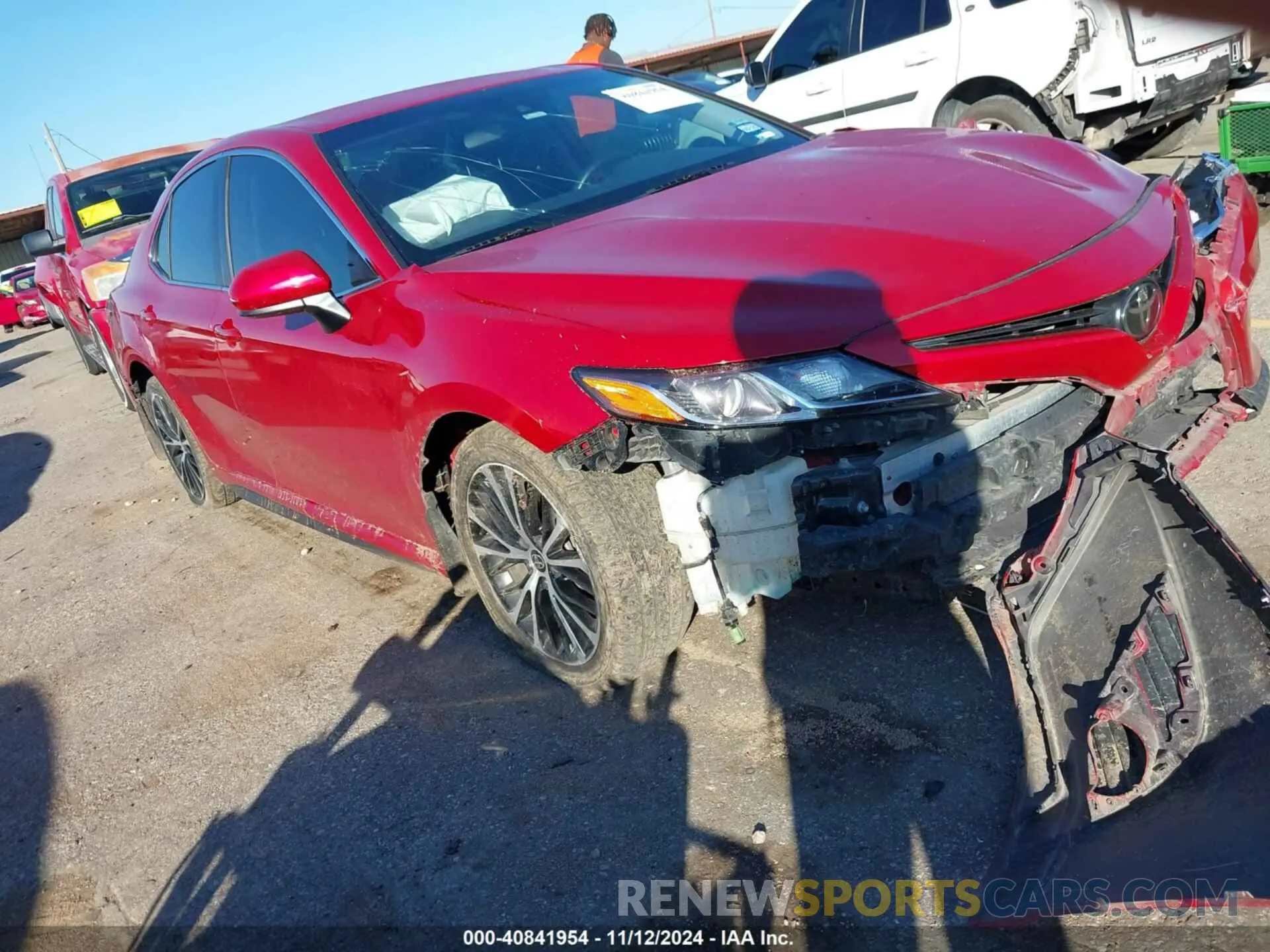 1 Photograph of a damaged car 4T1G11AK2LU386334 TOYOTA CAMRY 2020